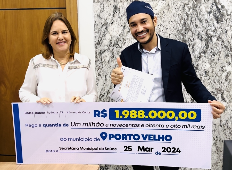 FERNANDO MÁXIMO: Deputado destina recursos para construção do novo CAPS Infantil de Porto Velho
