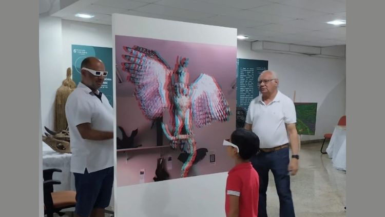 EXPOSIÇÃO: Museu itinerante 3D está aberto ao público na Casa de Cultura Ivan Marrocos
