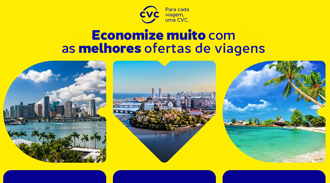TURISMO: CVC divulga principais oportunidades para clientes de Rondônia