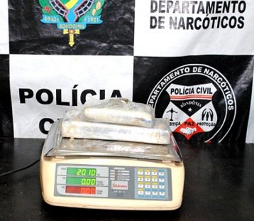 Jovens são presos com 2 quilos de maconha
