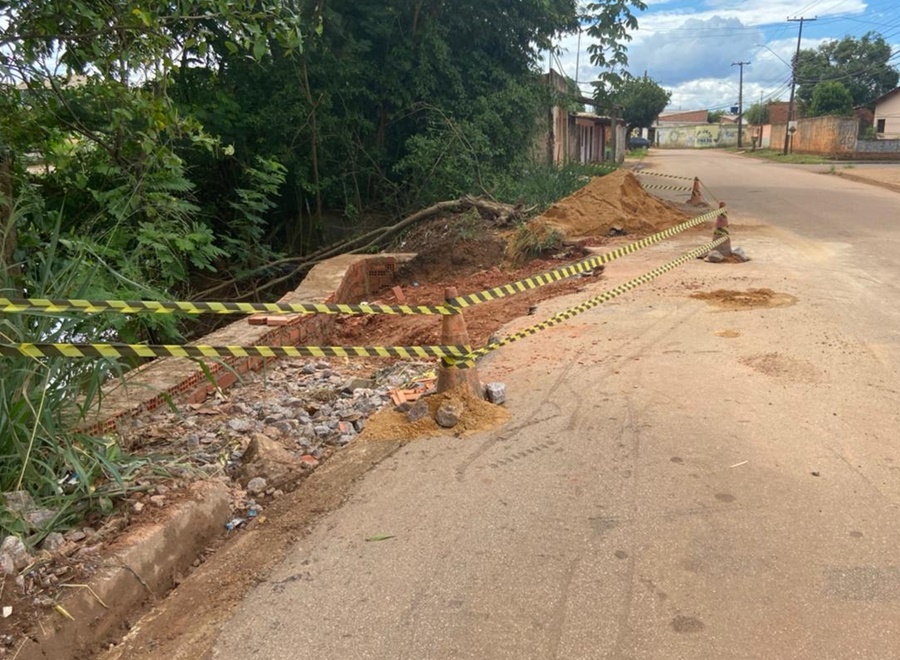 ZONA SUL: Semob realiza manutenção em boca de lobo a pedido do vereador Edmilson Dourado