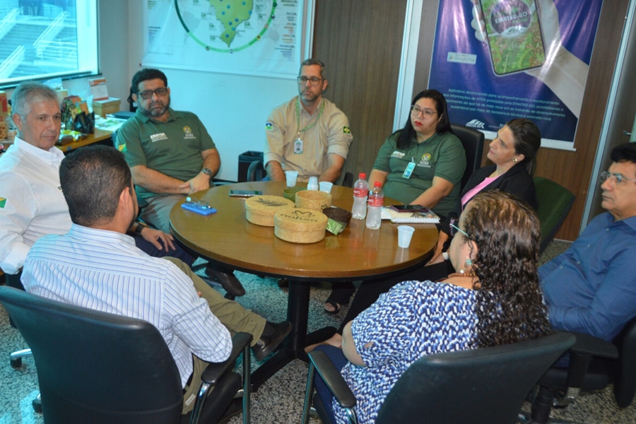 COOPERAÇÃO TÉCNICA: Sistema de gerenciamento da Emater-RO traz comitiva do Acre a Rondônia