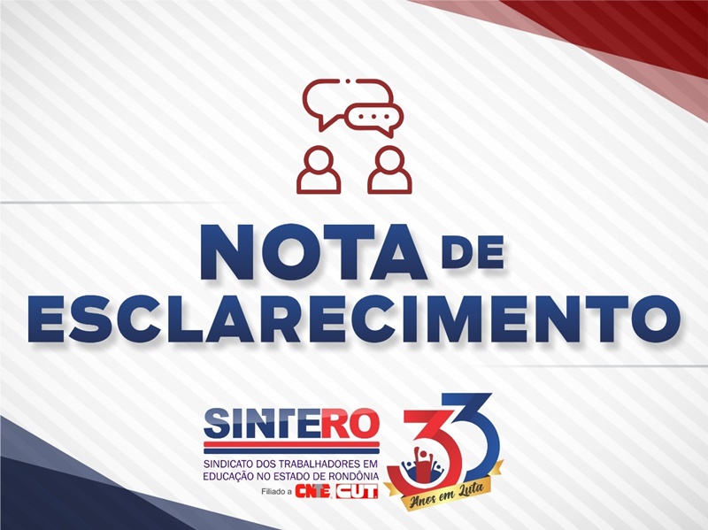 SINDICATO: Sintero busca esclarecimentos sobre precatório do Fundef 