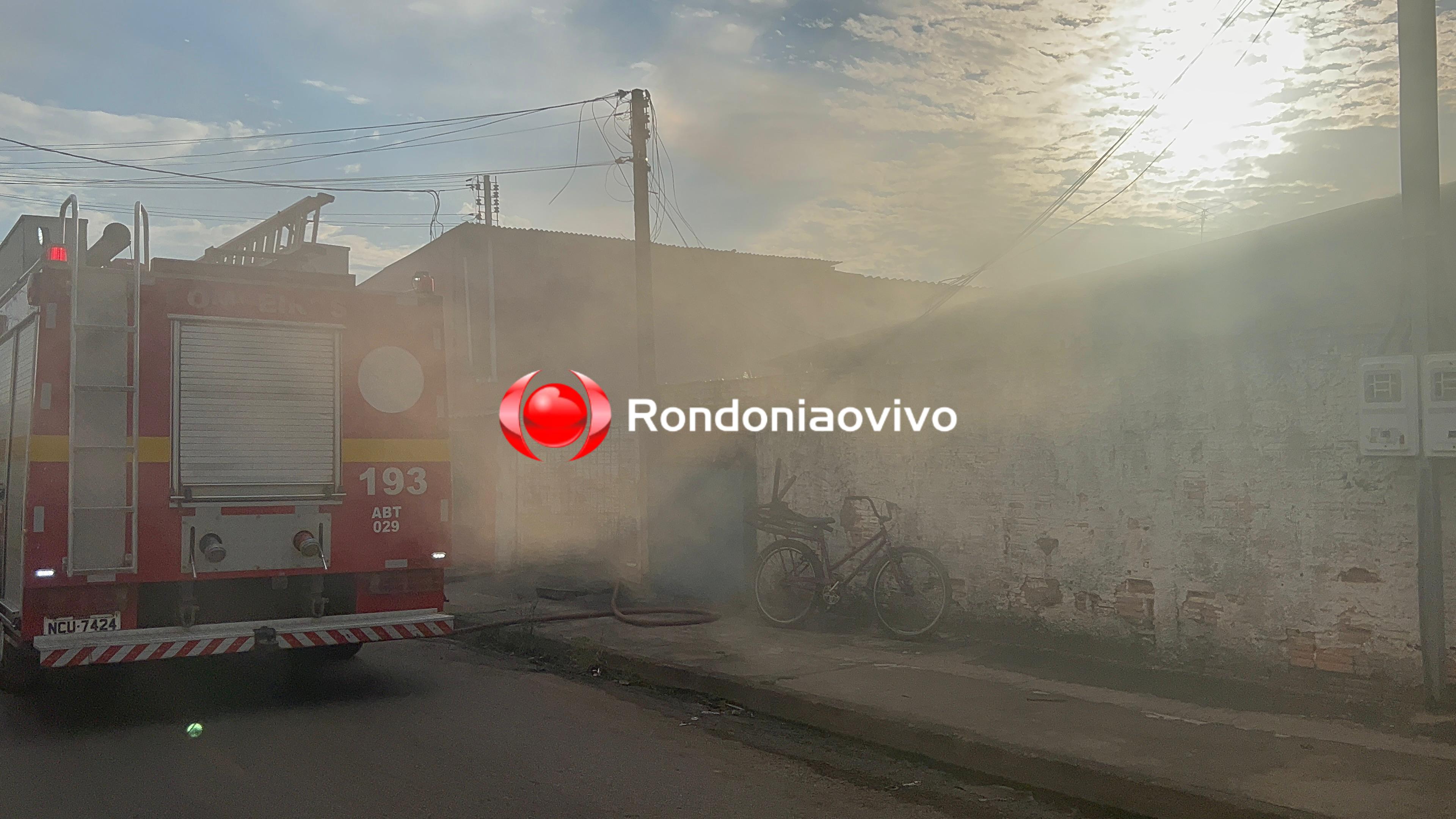 VÍDEO: Incêndio atinge vila de apartamentos na capital