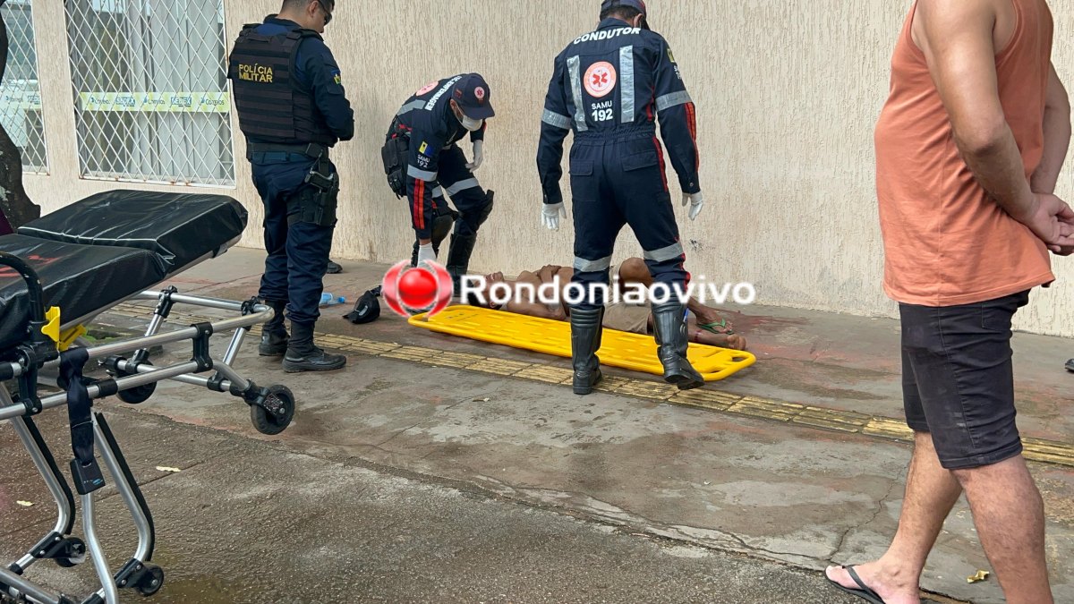 VÍDEO: Vulgo 'Lindo' é agredido a pauladas por causa de bicicleta
