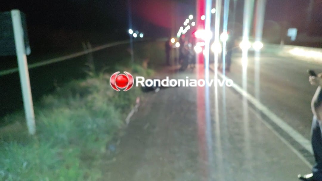 MOTORISTA FUGIU: Mulher morre atropelada por caminhonete na BR-364