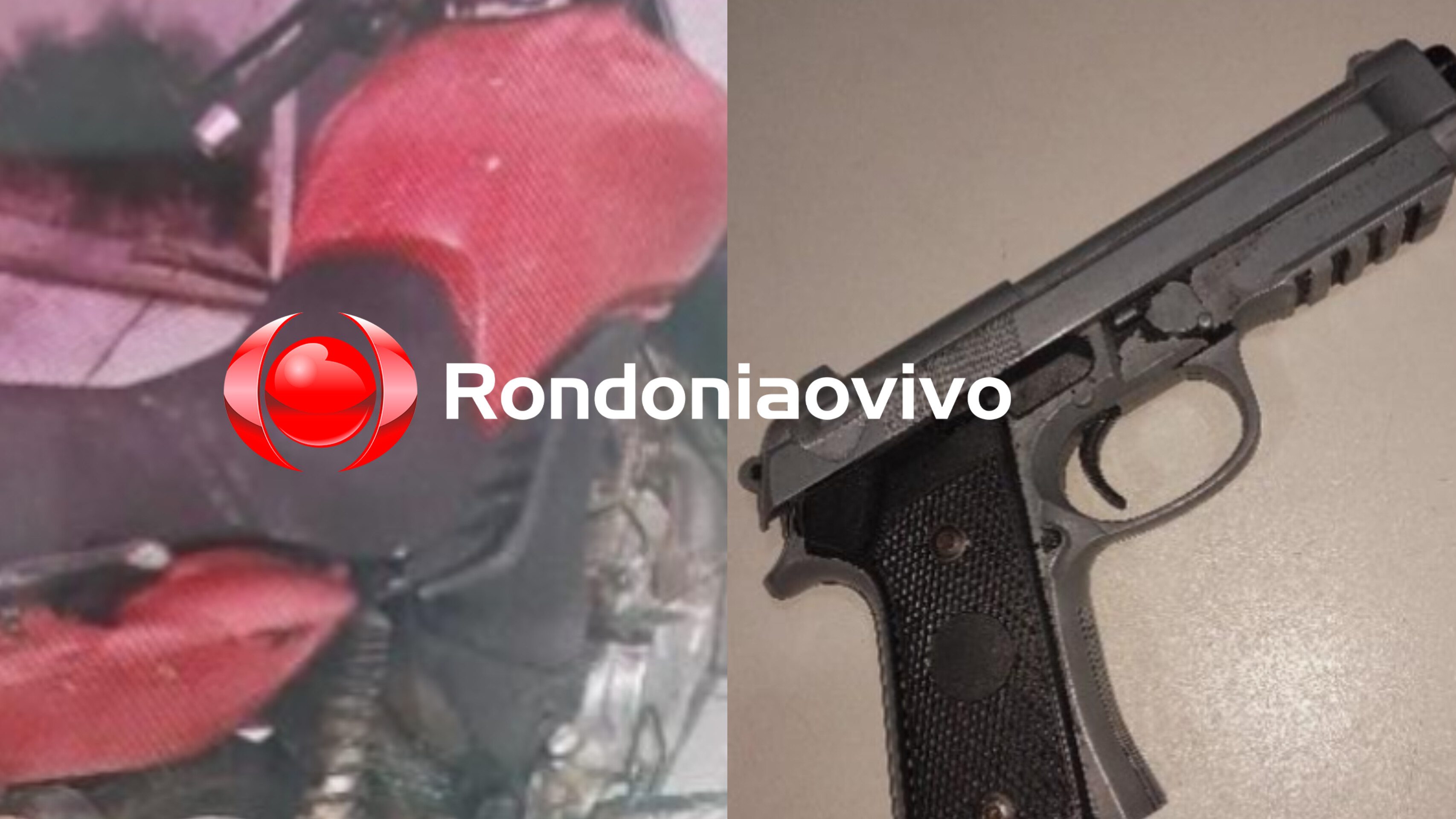 CERCADOS: Dois em moto clonada e arma falsa são detidos após perseguição e acidente 