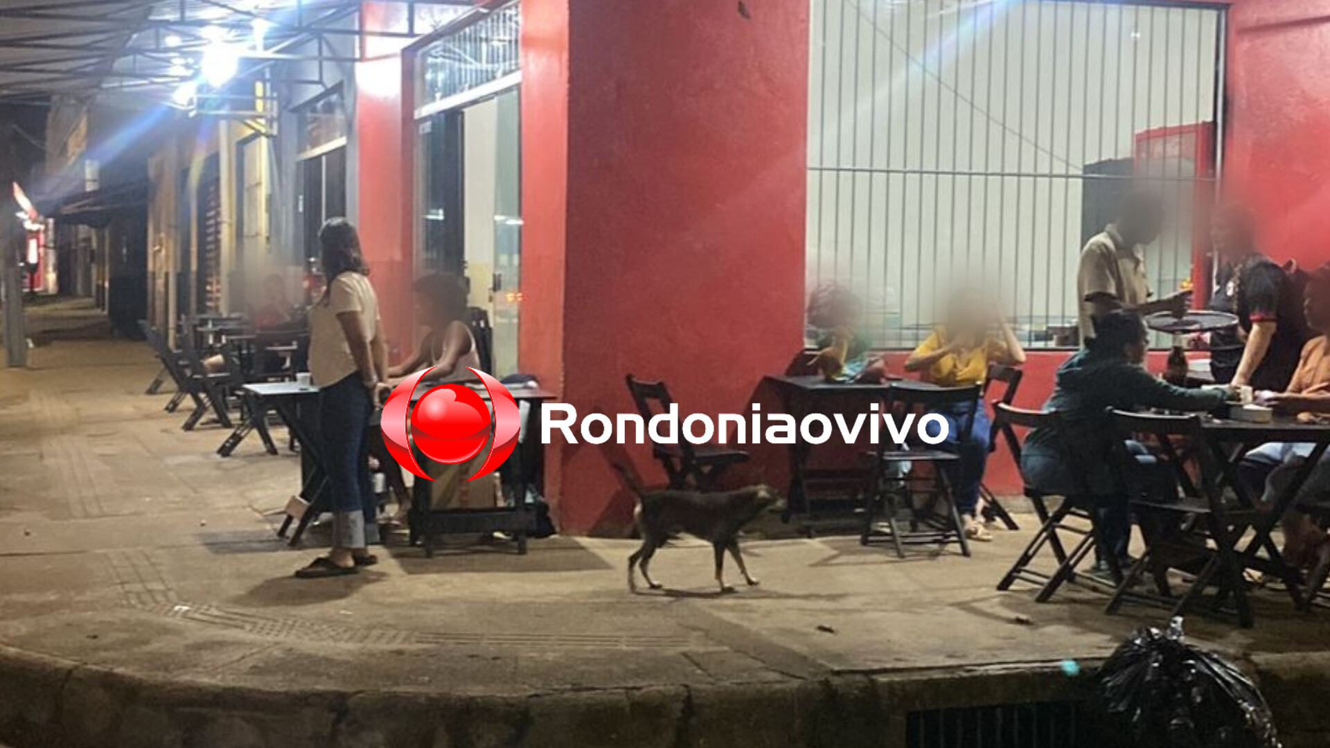 MUITO ALTERADO: Homem invade lanchonete, ameaça matar patrão, destrói carro e morde testemunha