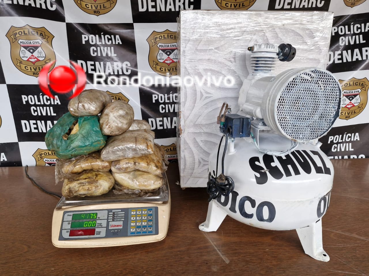 NA TRANSPORTADORA: Denarc apreende quatro quilos de drogas que ia da capital para o Nordeste