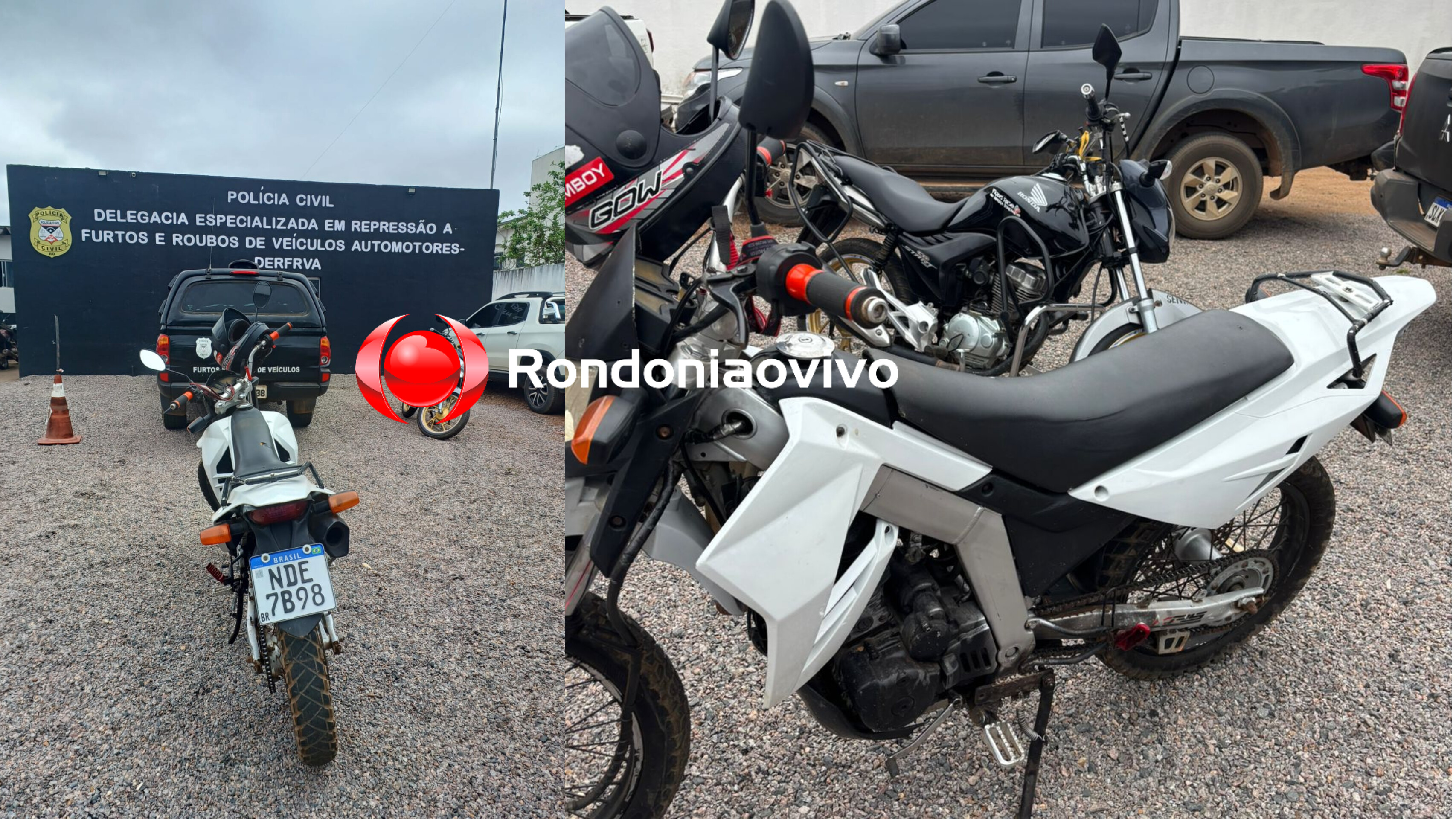 MARKETPLACE: Delegacia de Furtos e Roubos prende dupla tentando vender moto roubada 