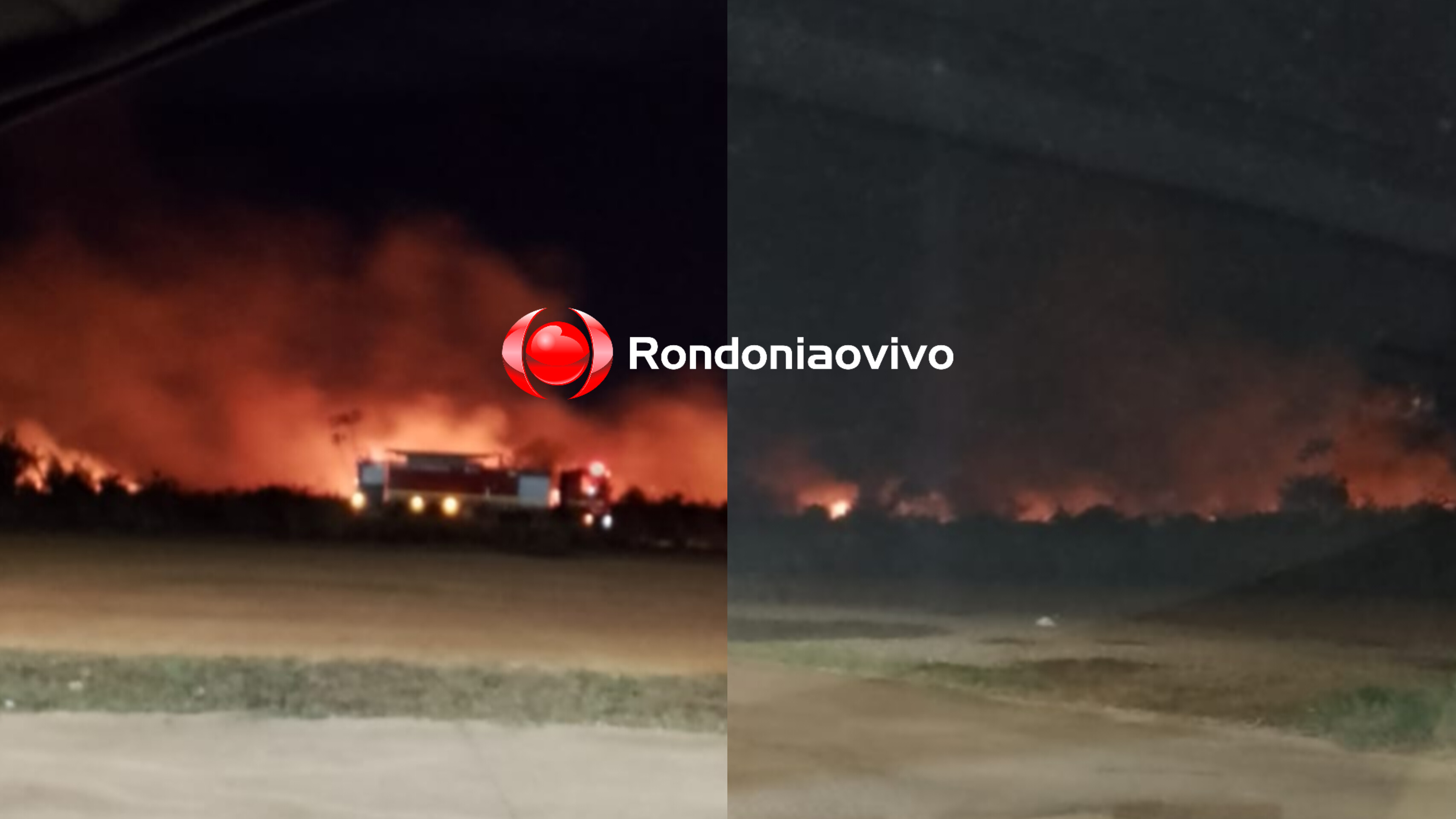  FOGARÉU: Incêndio na região do aeroporto mobiliza equipes do Corpo de Bombeiros 