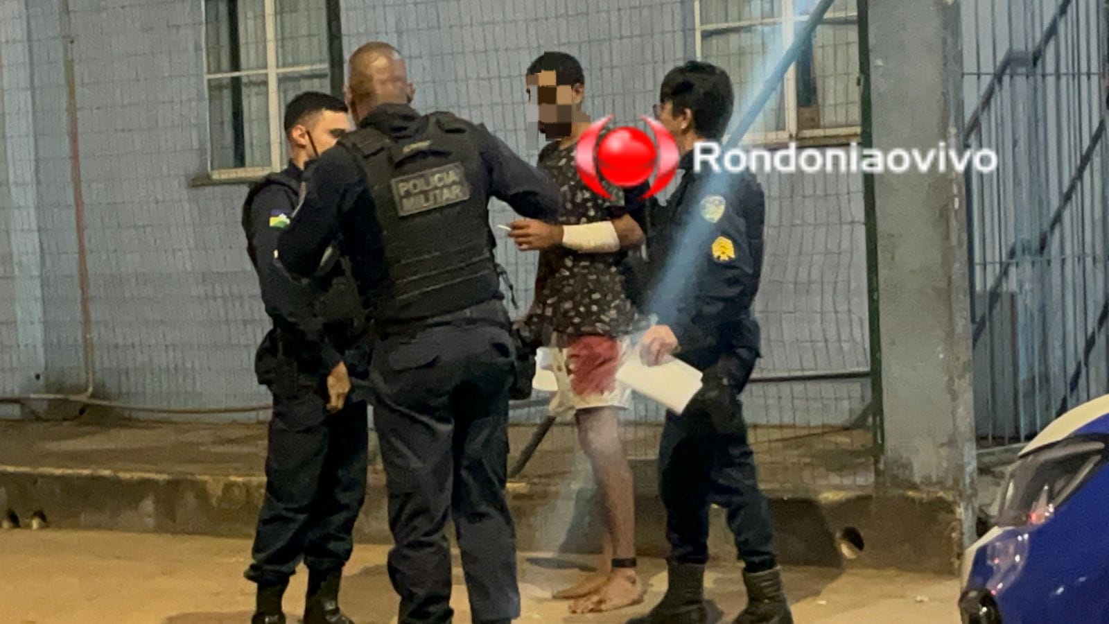 NA AMBURANA: Apenado é ferido no braço pela namorada que teve crise de ciúmes 