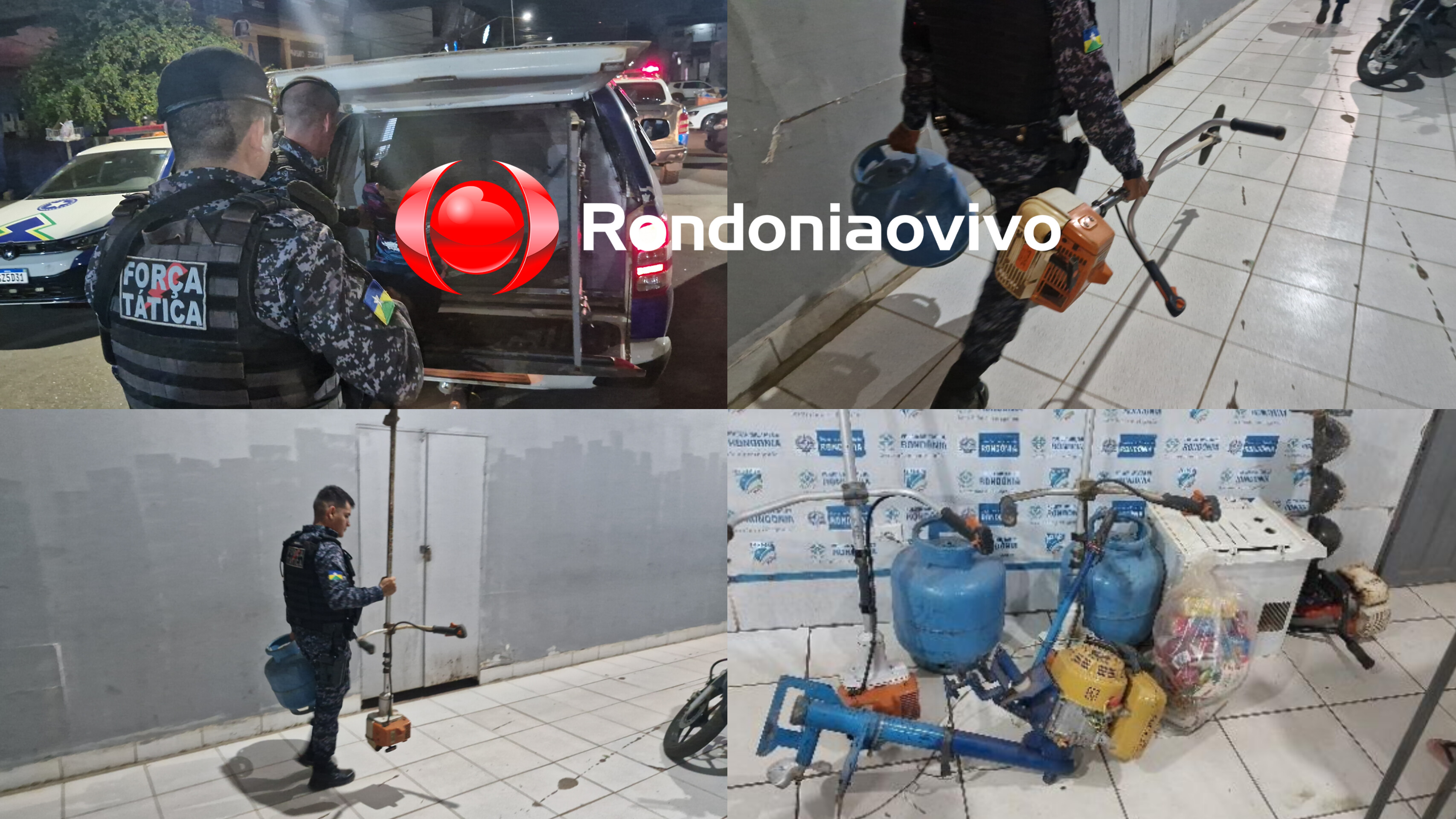 ESTRADA DA PENAL: Adolescente e comparsa são flagrados com objetos furtados na chácara de PM