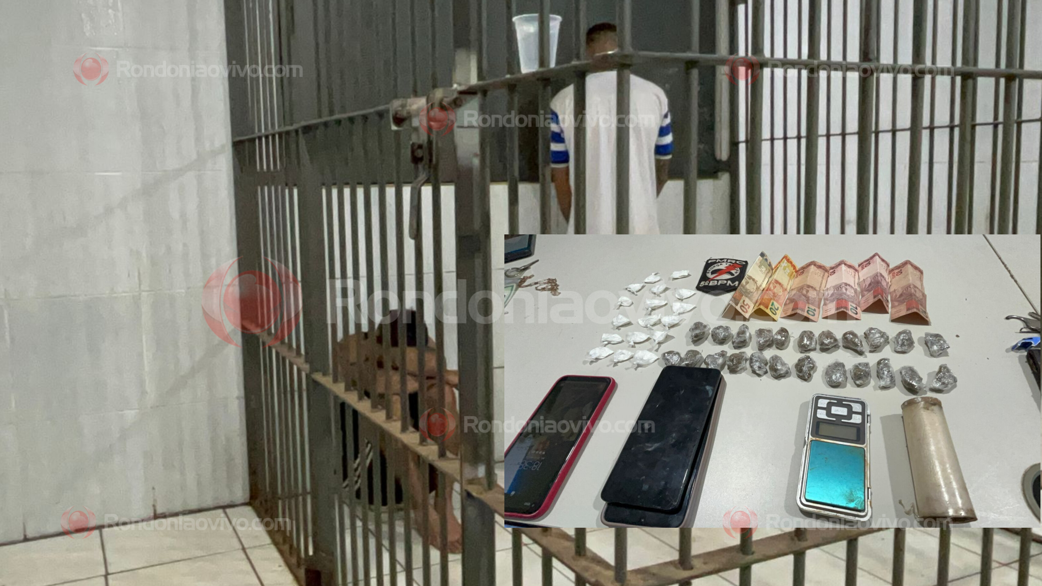 FLAGRANTE: Dois são presos por tráfico de drogas no Orgulho do Madeira 