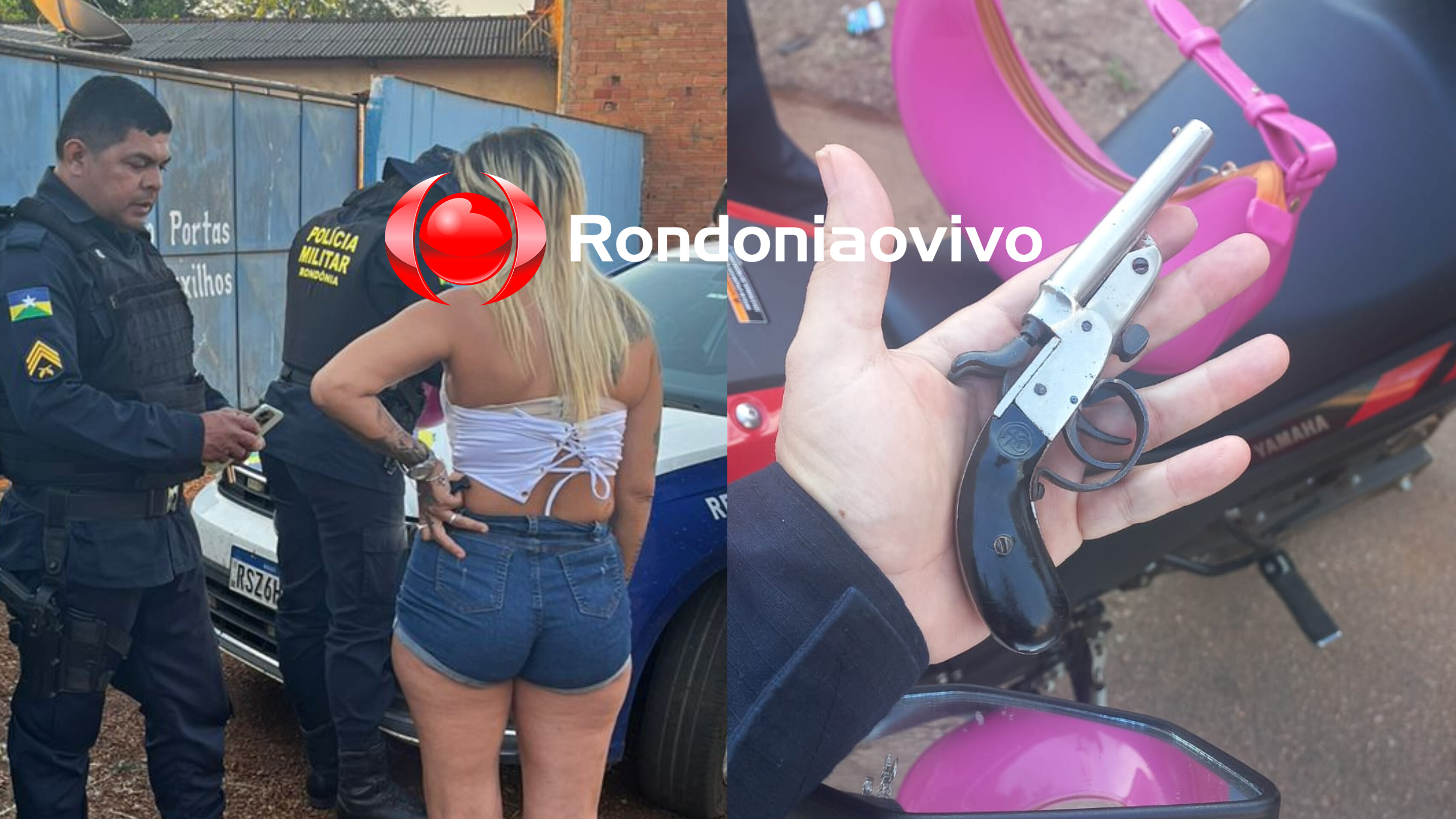 'MINHA PROTEÇÃO': Garota de programa é presa ao ser flagrada com arma na bolsa 