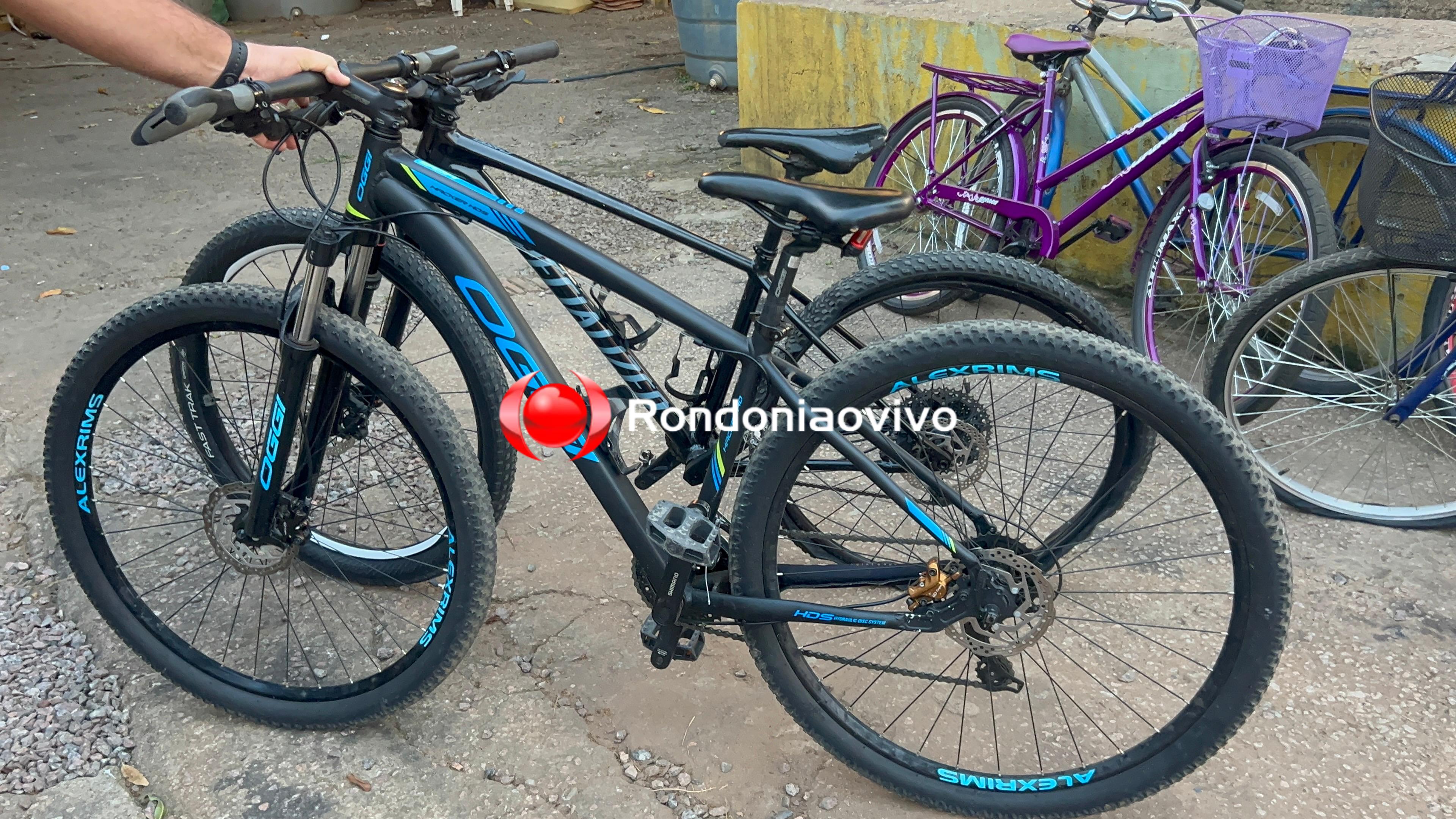 URGENTE: Equipe da PM faz cerco e recupera bicicletas furtadas em condomínio 