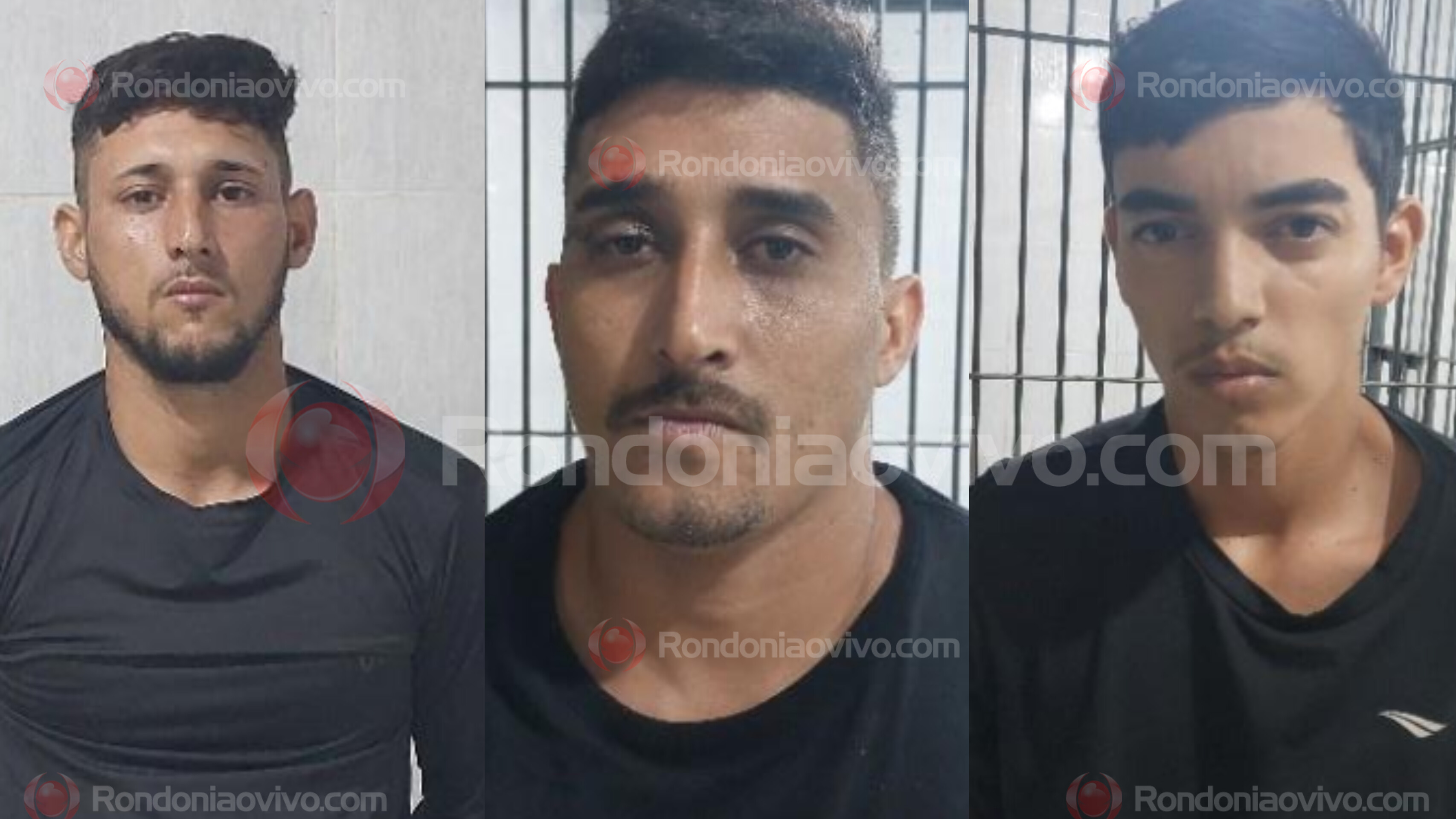 CAI N'ÁGUA: Apenado que 'rasgou a camisa' e comparsas são os presos acusados de ataque