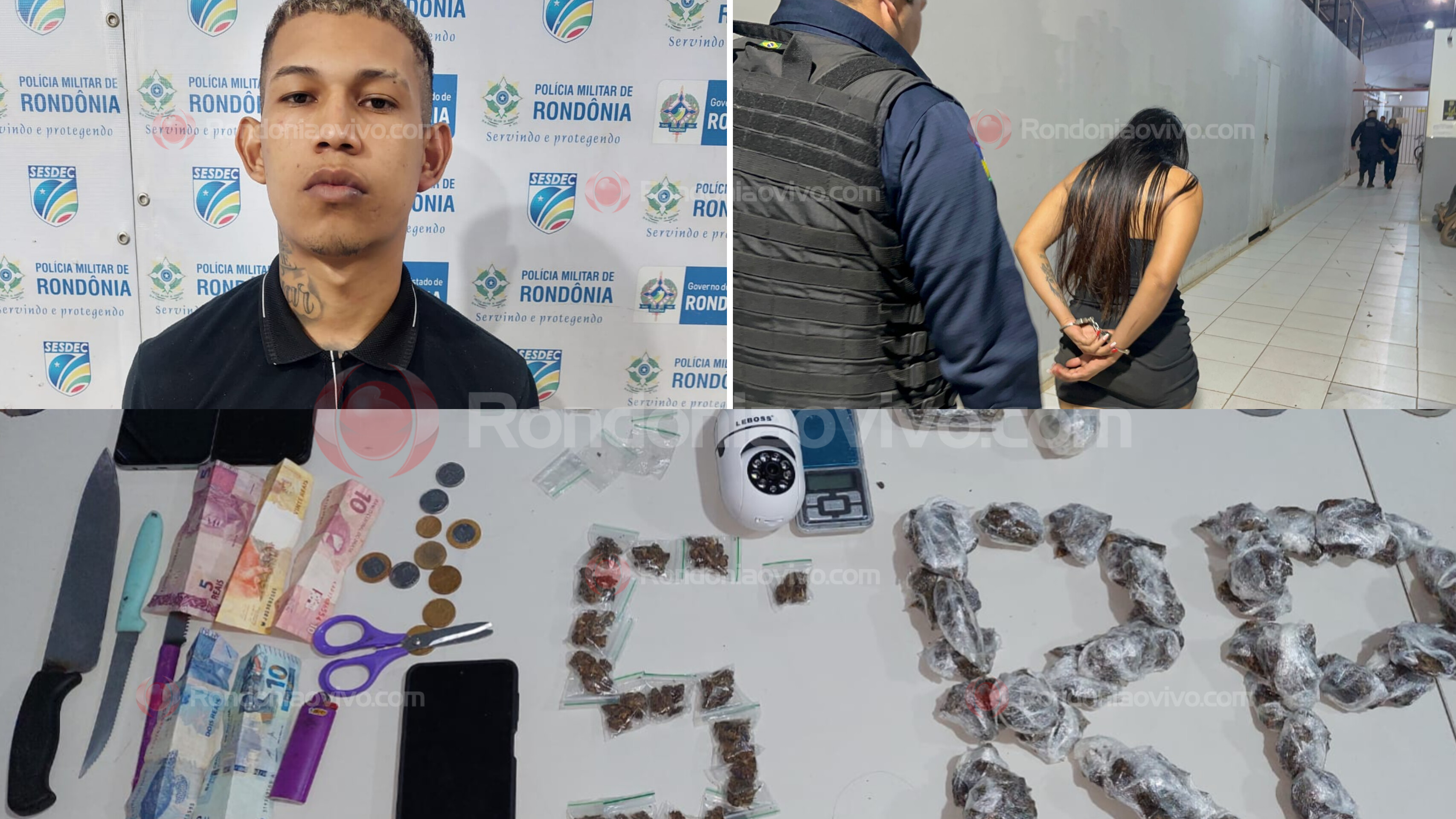 VÍDEO: Equipe do sargento Machado prende vulgo 'Pose' por tráfico no Orgulho 