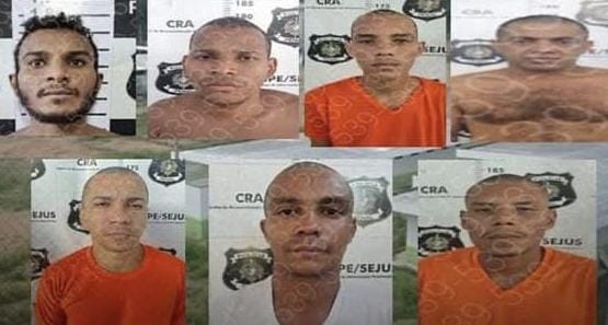 PROCURADOS: Identificados criminosos que fugiram de penitenciária em Rondônia 