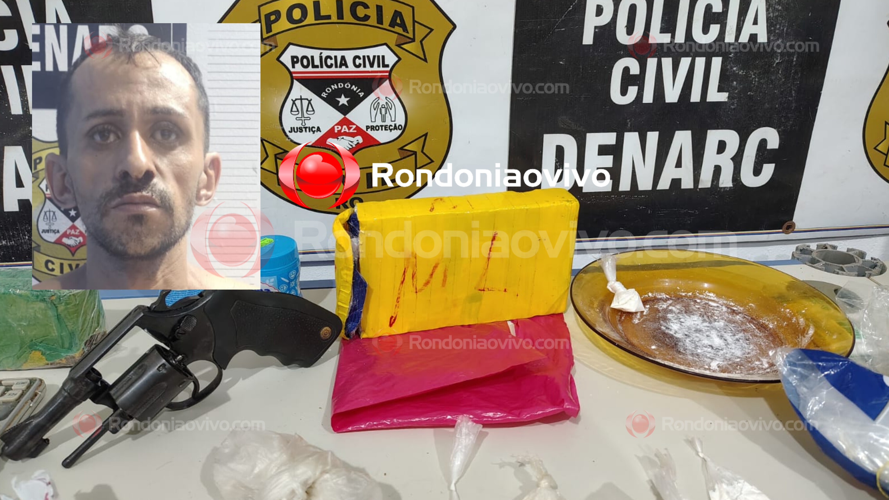 BOCA DO 'RATO': Denarc prende traficante com drogas, arma e dinheiro na zona Sul