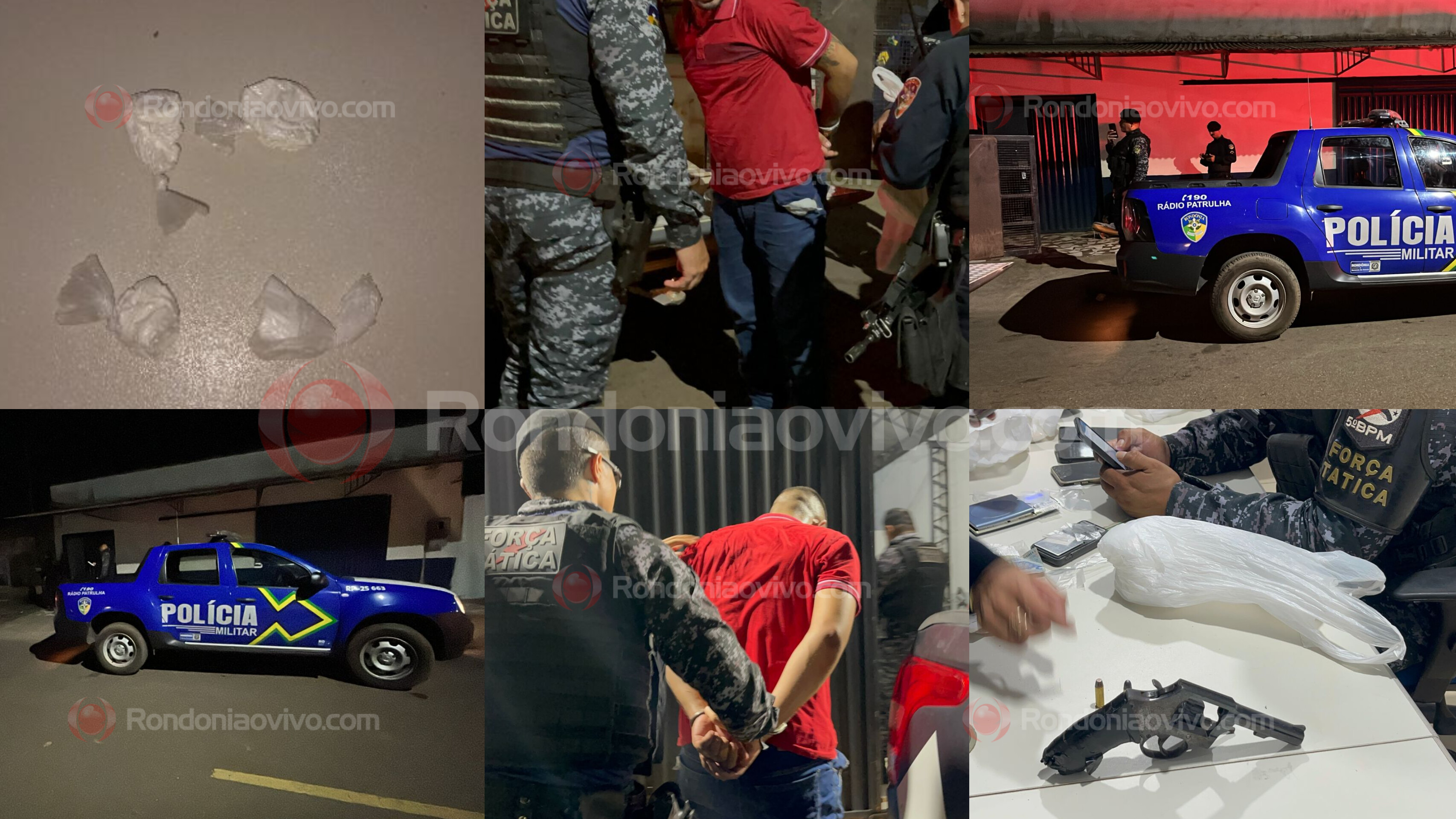 PERIGO: Comerciante é preso com arma e droga após atirar em clube de eventos 