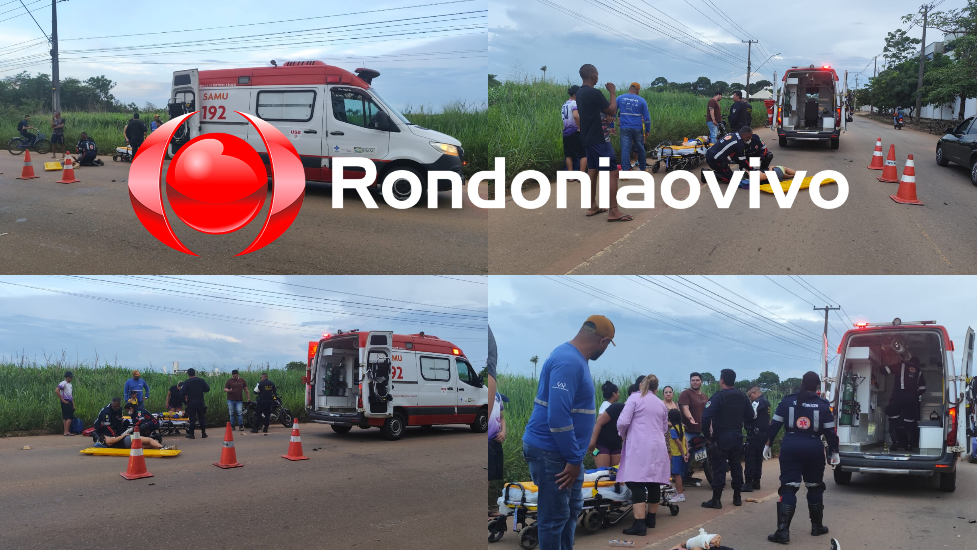 URGENTE: Criança sofre grave fratura em acidente na Estrada do Japonês 