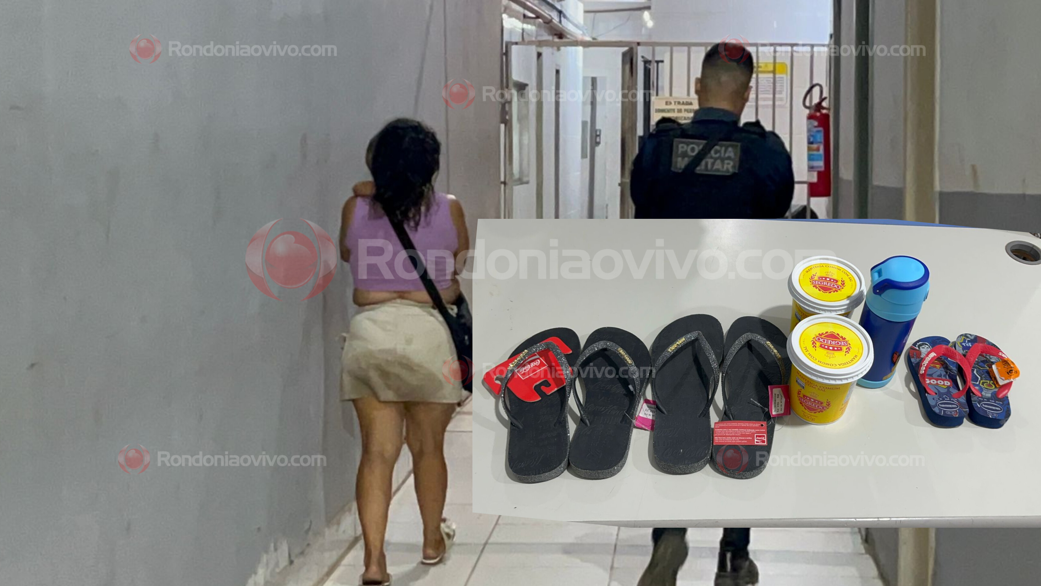 CHORANDO: 'Mamãe não me deixa', diz criança após mulher ser presa por furto no IG