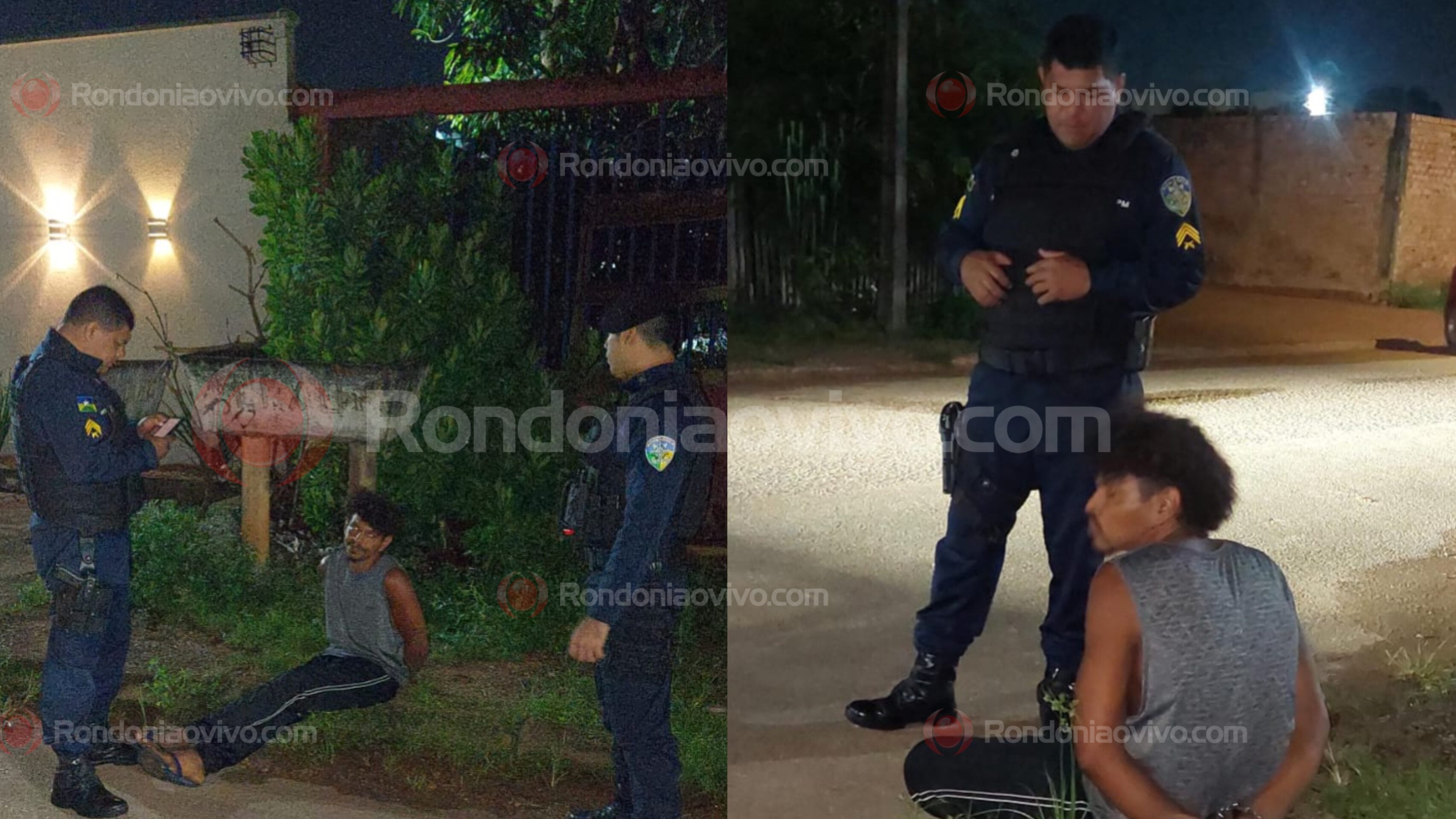 VULGO  'NENÉM': Equipe do sargento Machado prende foragido na Rua Corinthians 