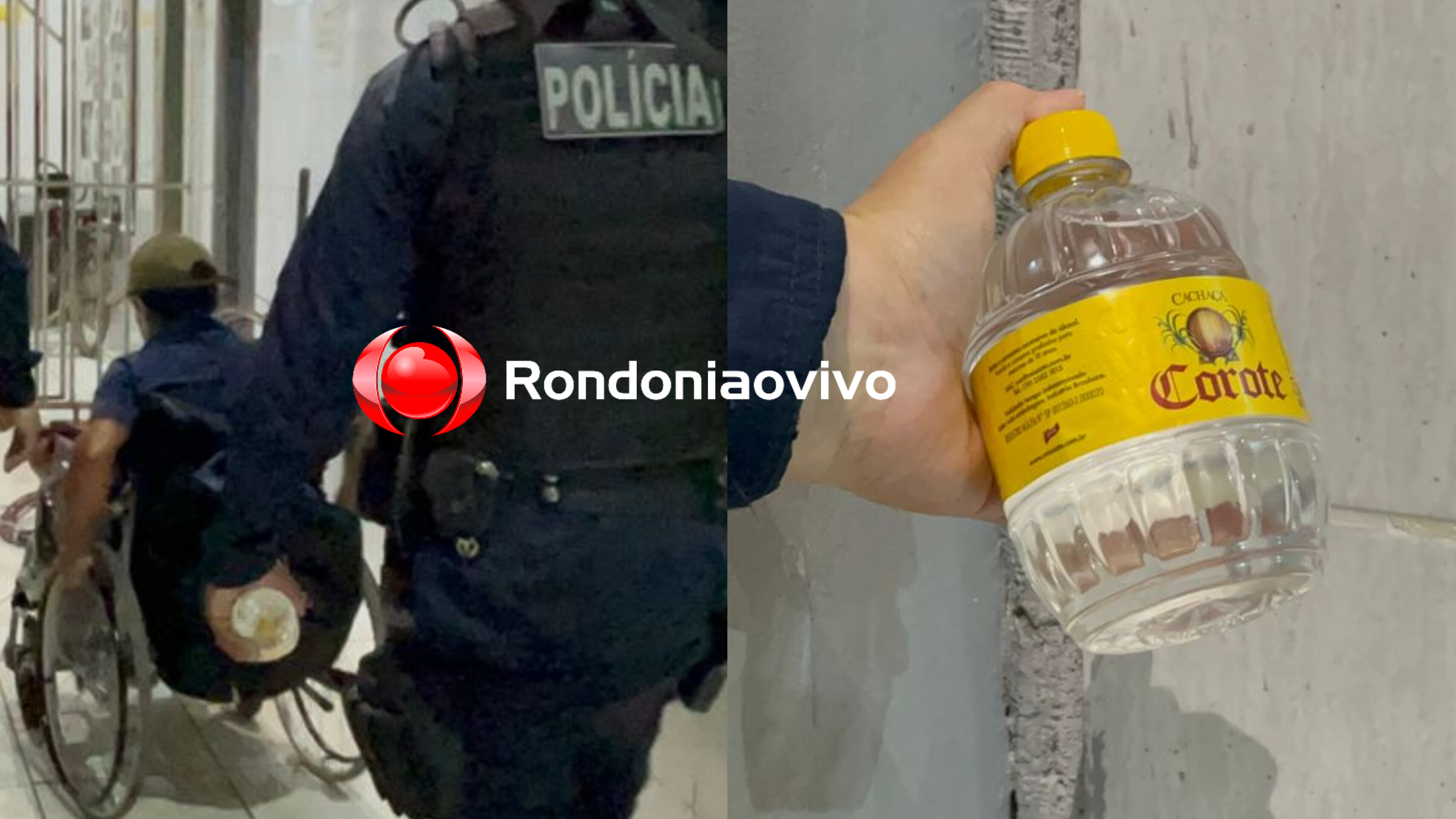 COROTE: Cadeirante é preso por furtar cachaça no Arasuper 