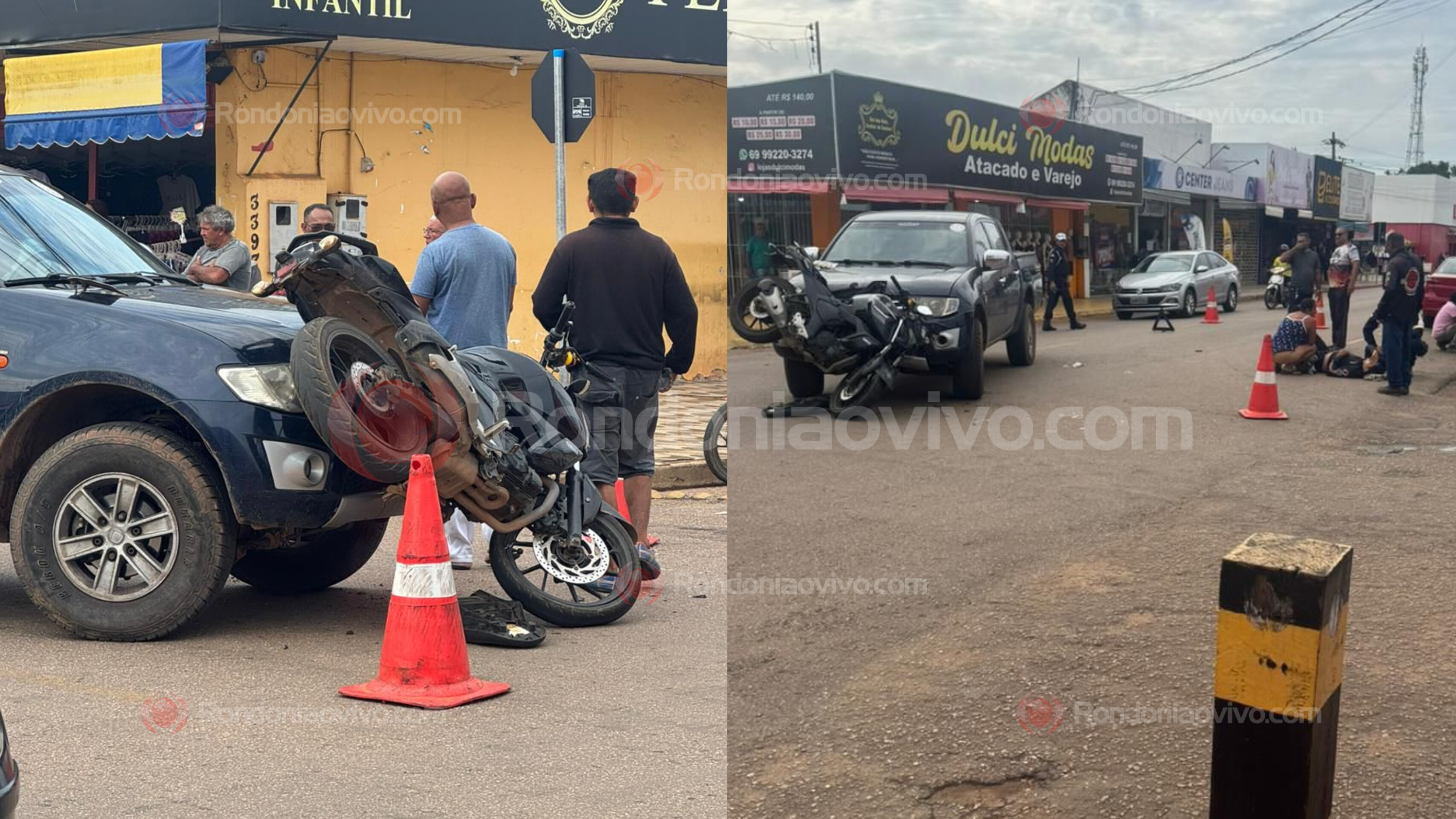 URGENTE: Moto app e adolescente sofrem grave acidente em colisão frontal