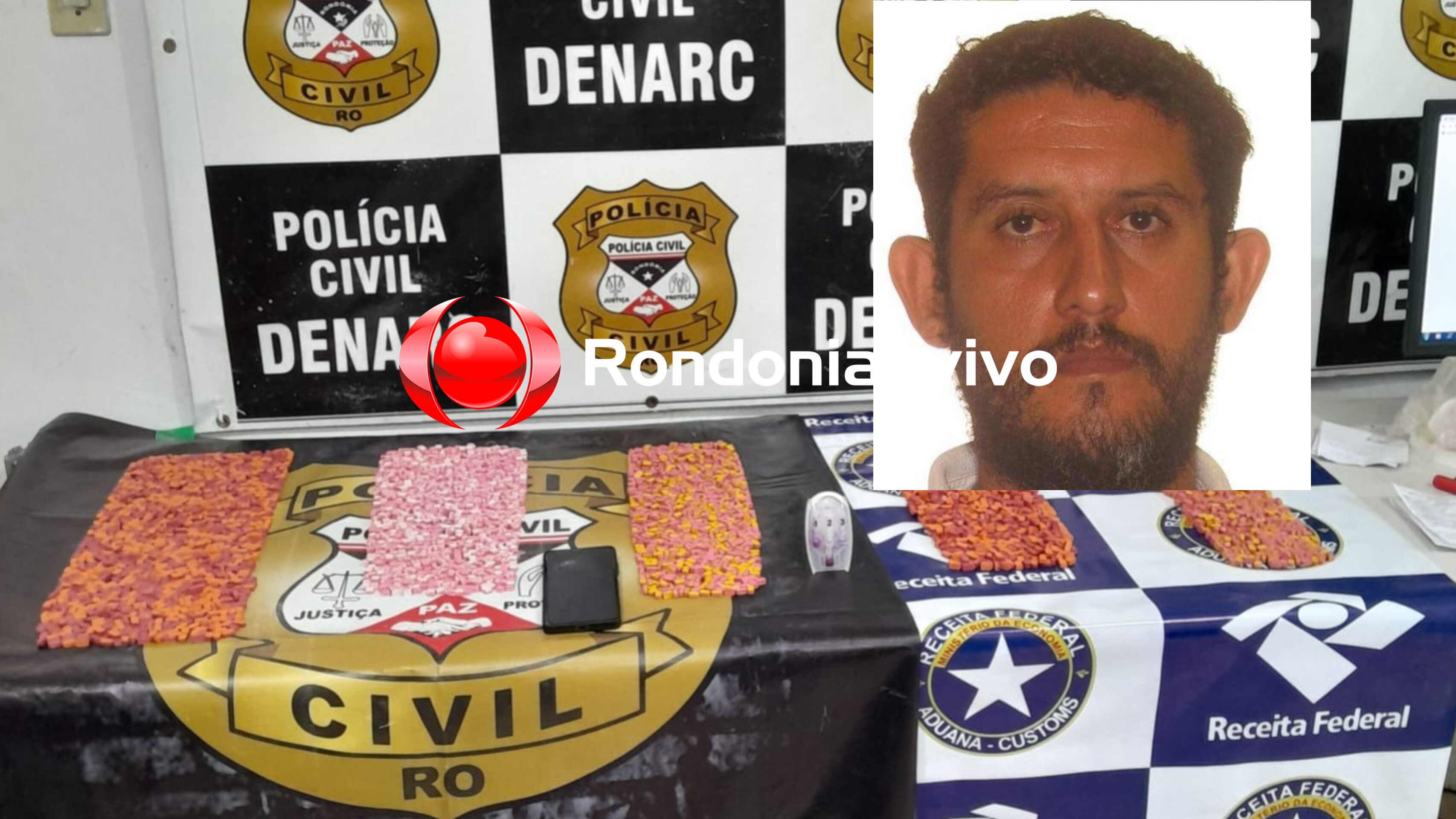 DROGA SINTÉTICA: Denarc prende traficante com 5 mil comprimidos de ecstasy na capital