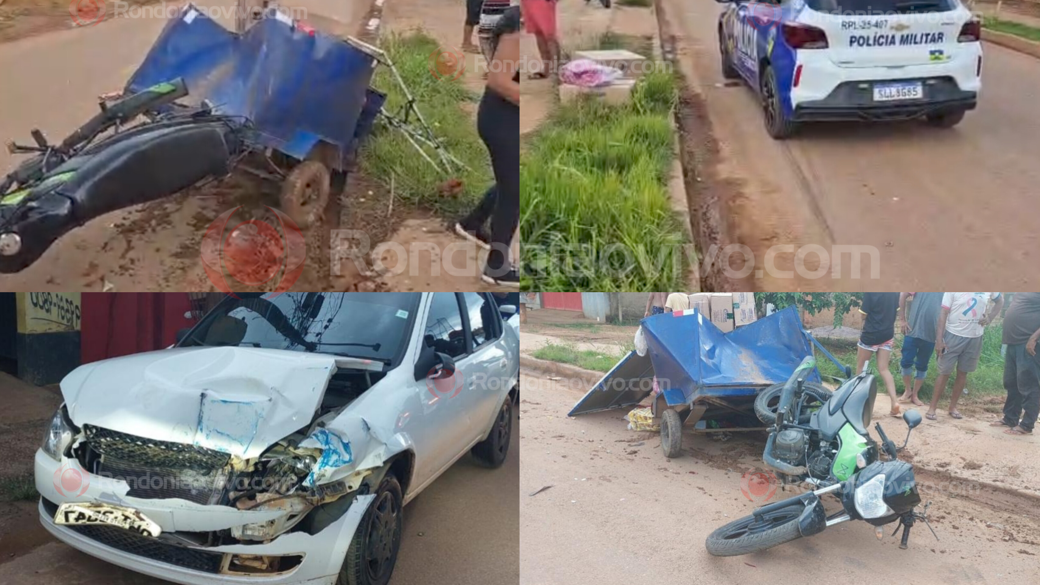 BÊBADO: Motorista é preso após fugir ao provocar gravíssimo acidente com motociclista 