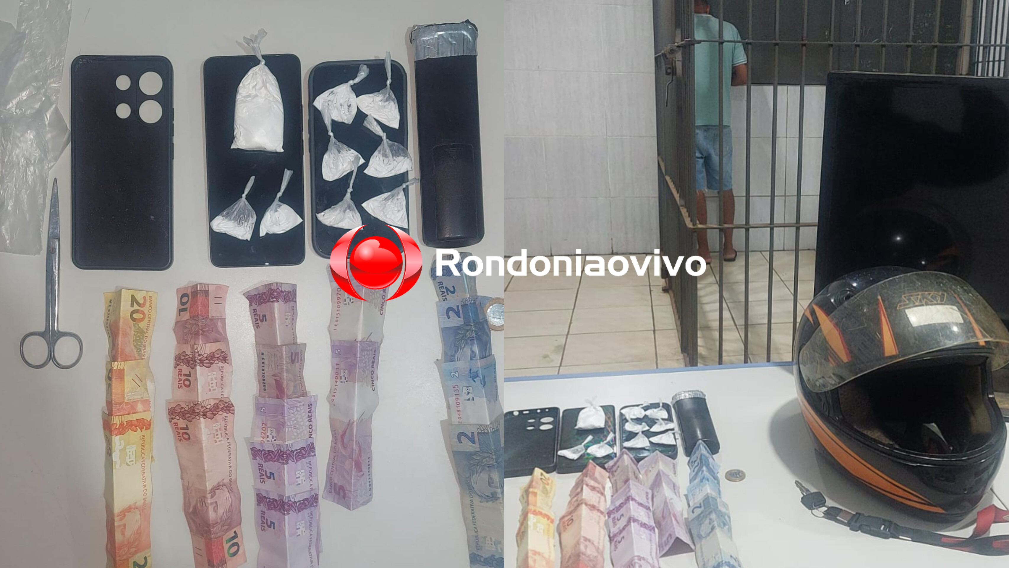 URGENTE: Equipe do sargento Machado prende estudante da Unir acusado de tráfico