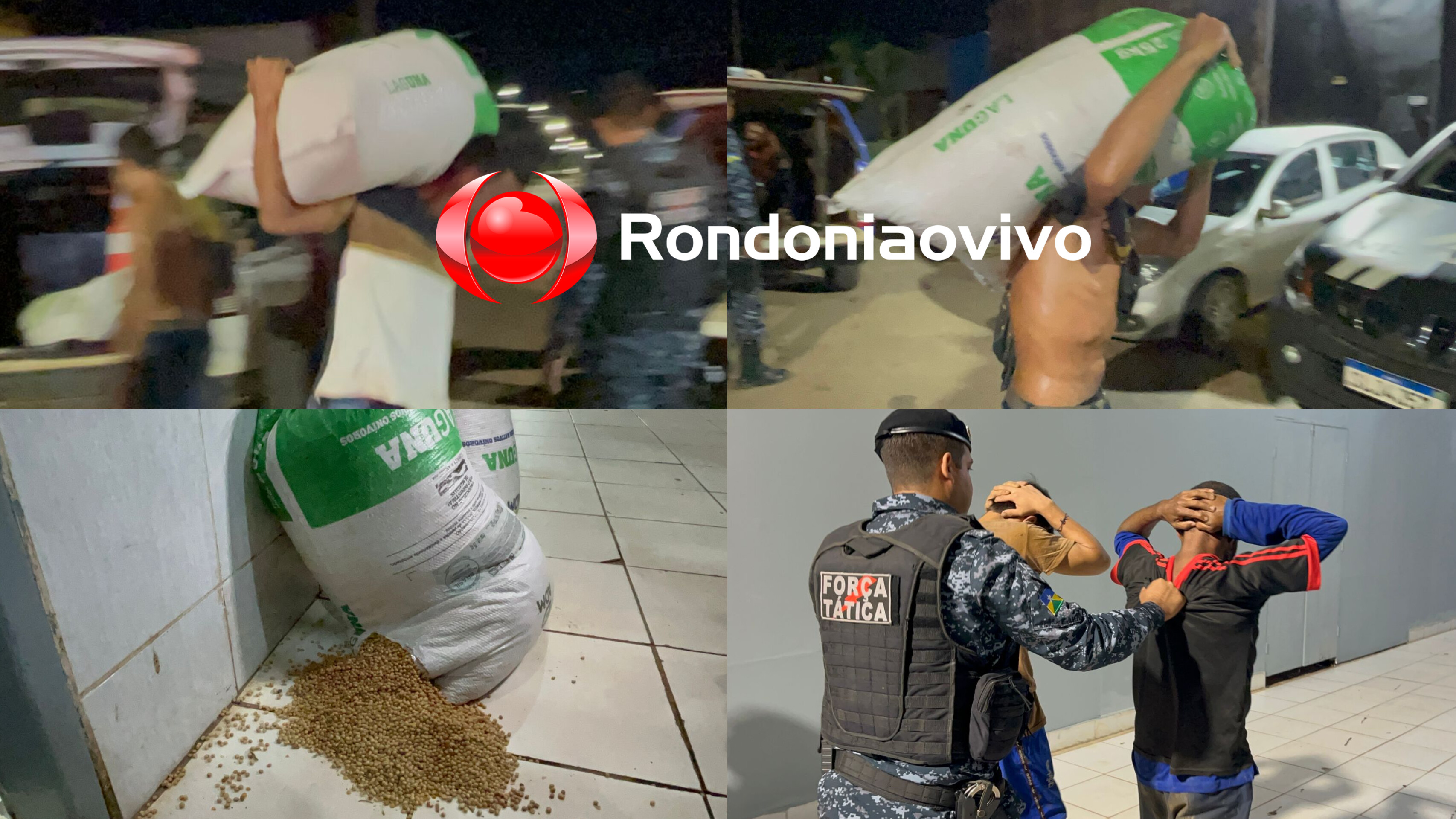 RIO MADEIRA: 'Piratas do Madeira' são presos por furto de sacas de soja em embarcação 