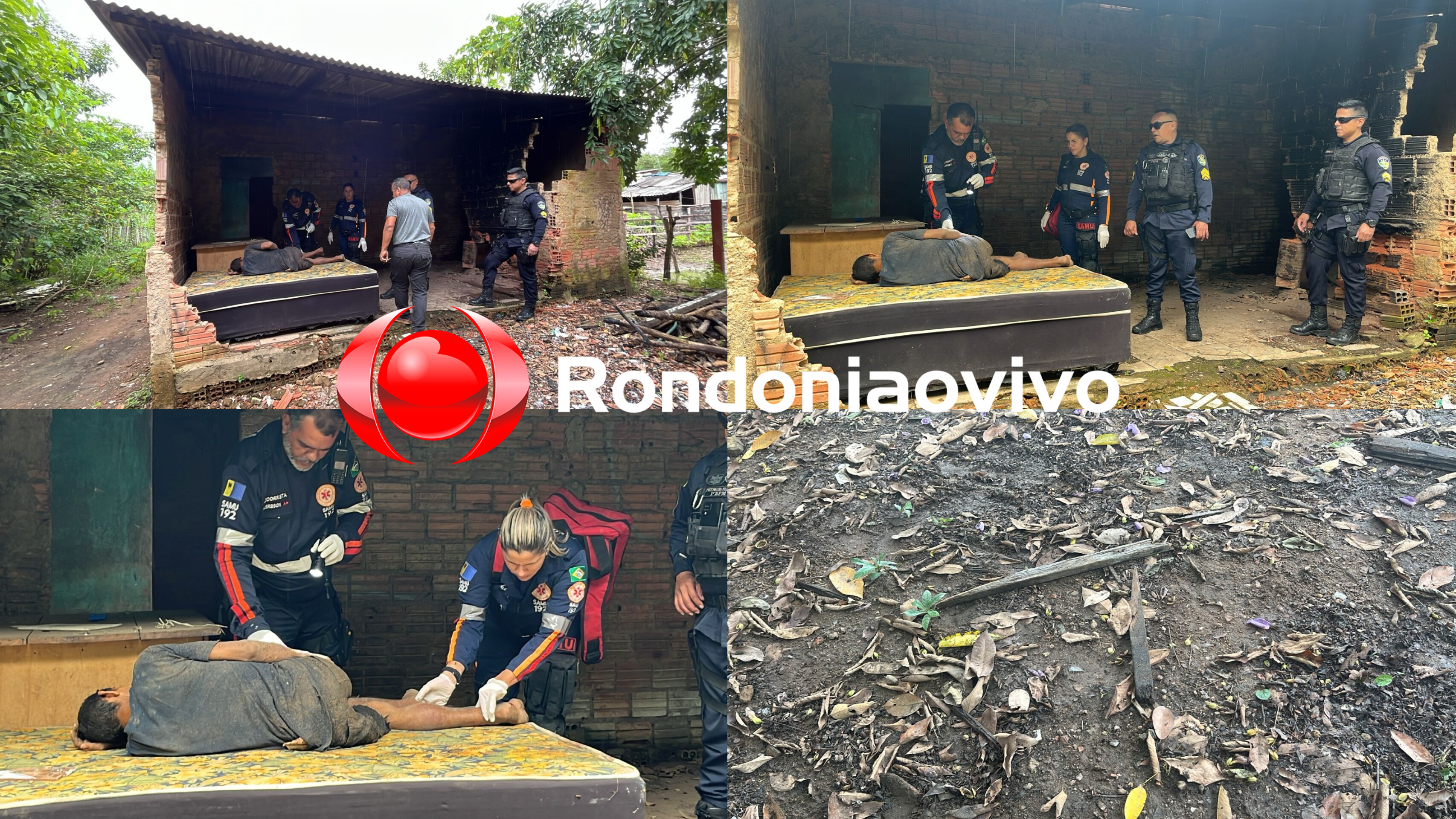 URGENTE: Homem é atacado a pauladas por membros do CV 