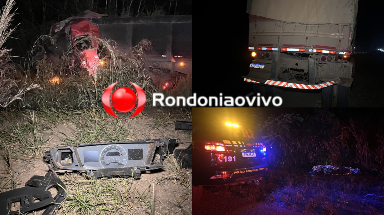 VÍDEO: Grave colisão entre duas carretas deixa um morto na BR-364