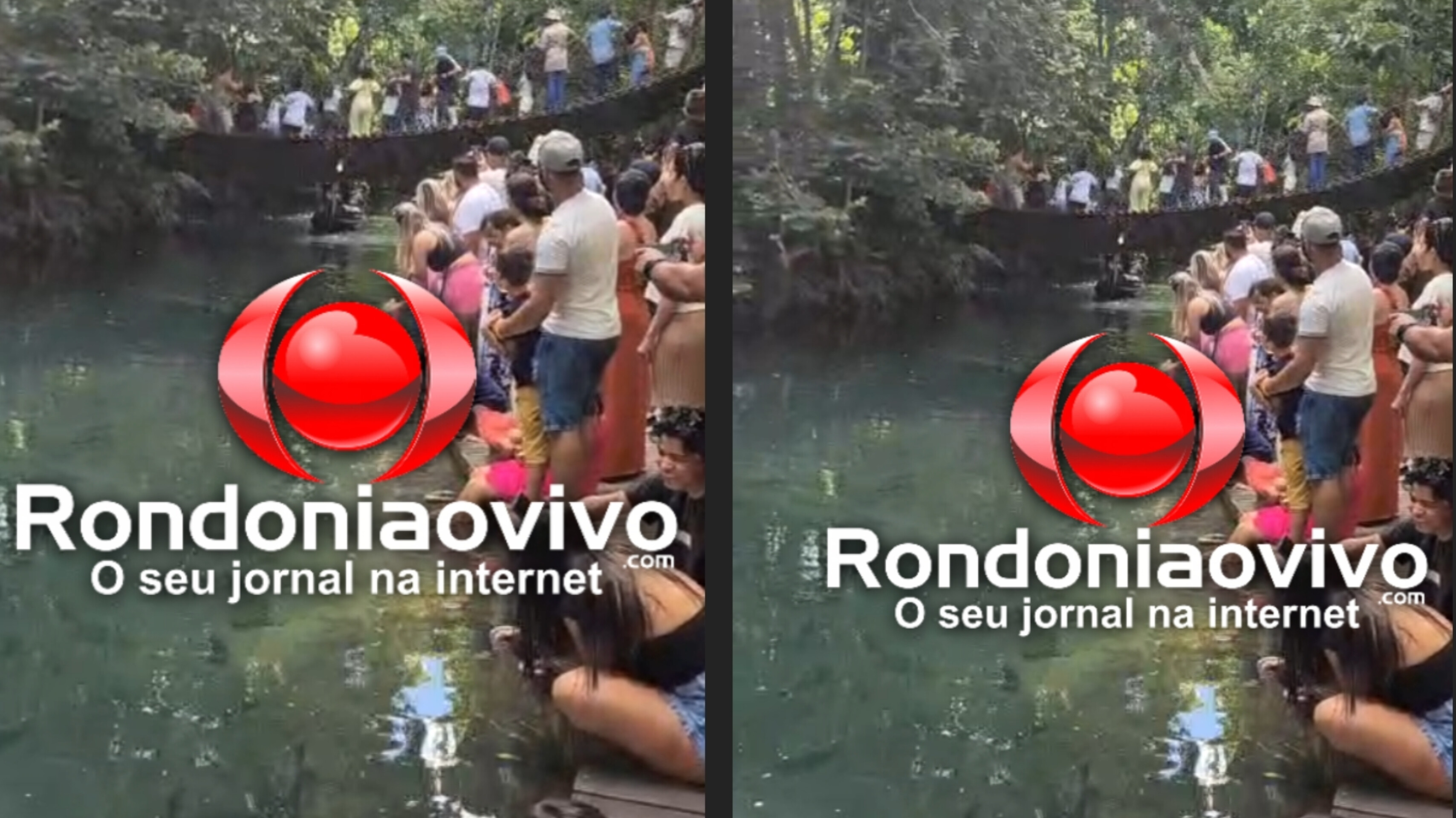 VÁRIOS FERIDOS: Vídeo mostra momento exato do desabamento de ponte do Paraíso Café Jupará