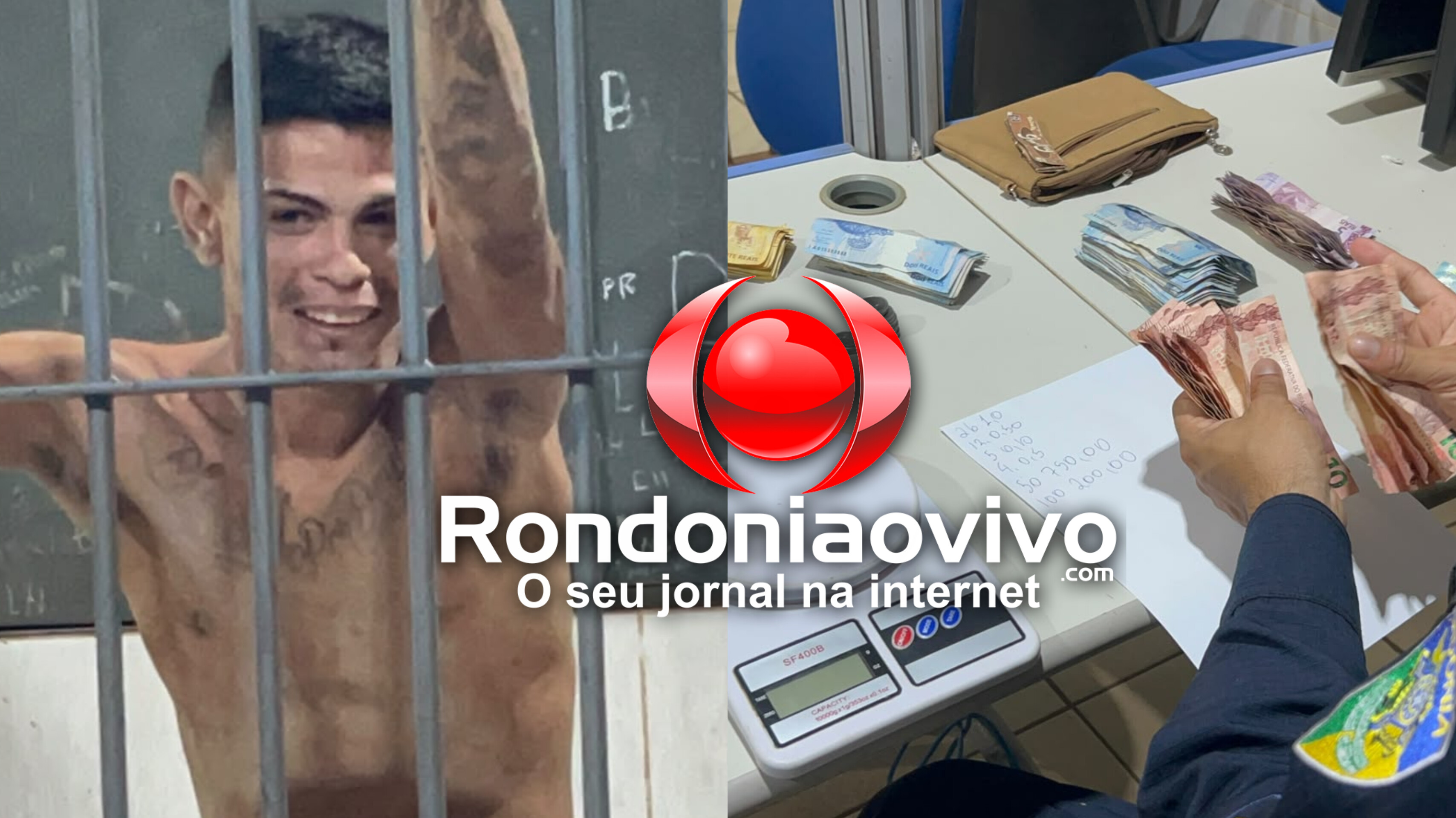 CASA ABANDONADA: Criminoso é preso acusado de gerenciar boca de fumo na zona Leste de Porto Velho