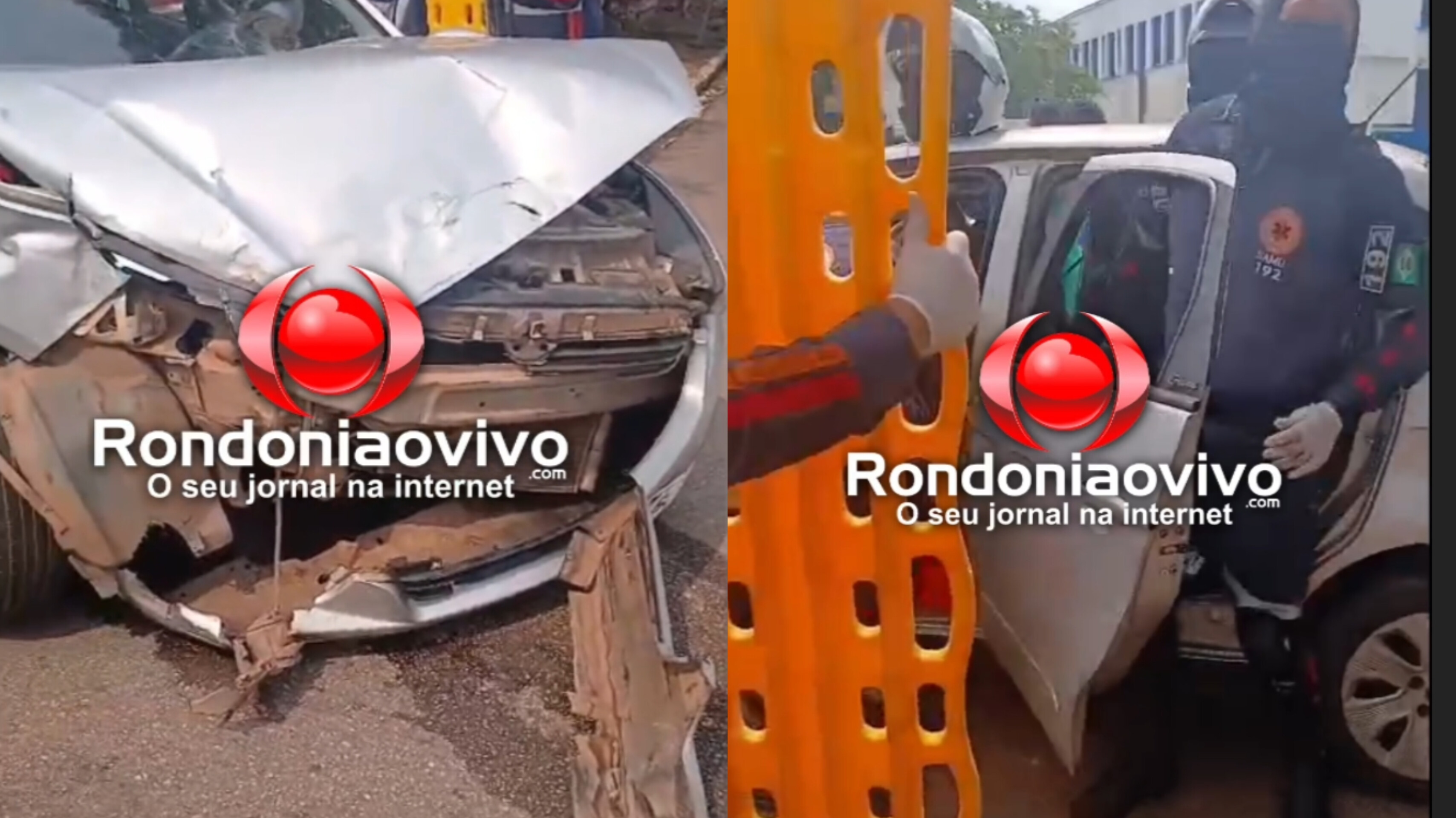 VÍDEO: Mulher fica ferida após acidente envolvendo quatro veículos na Farquar