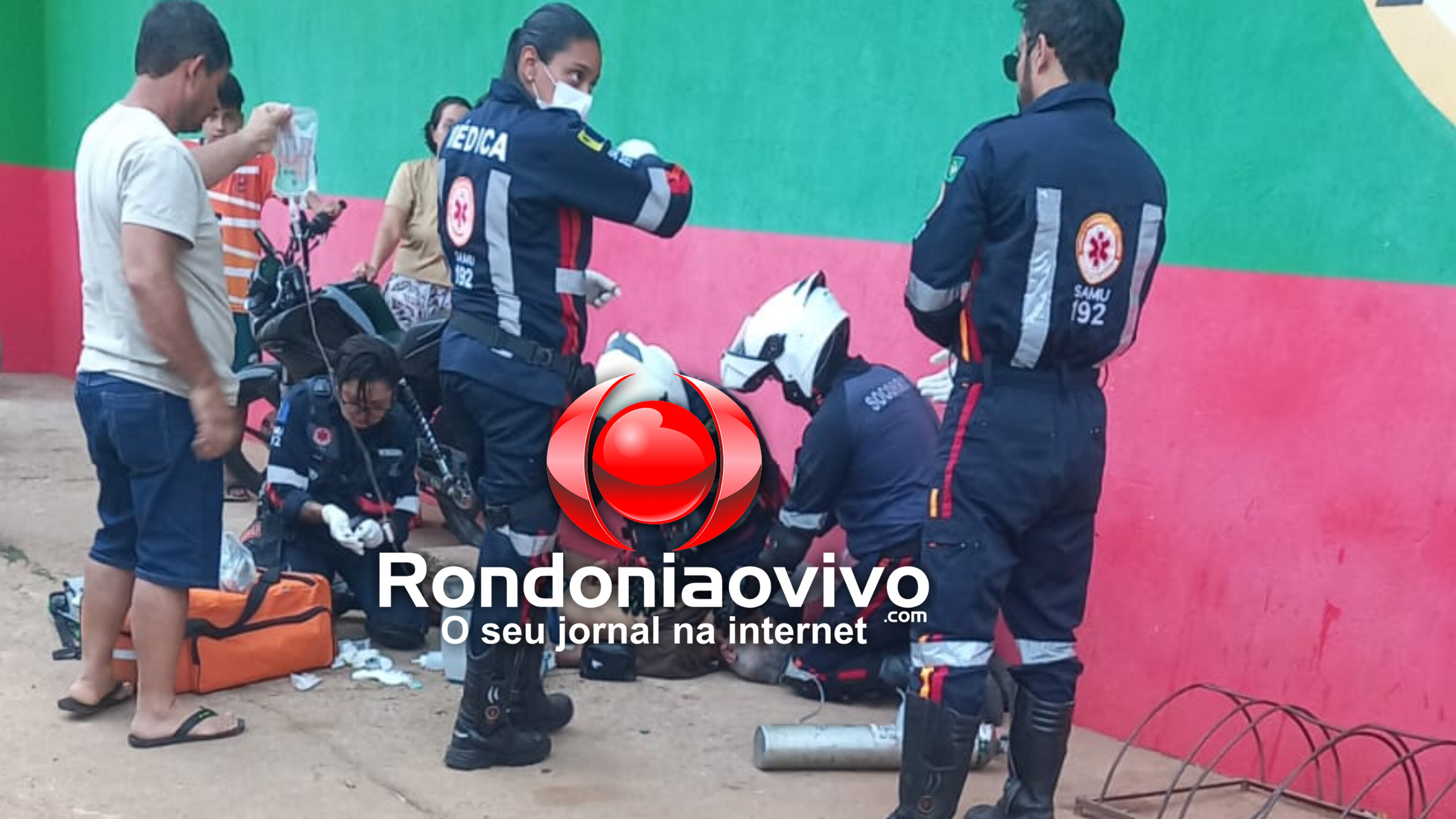 URGENTE: Idoso sofre mal súbito e morre na calçada de comércio em Porto Velho