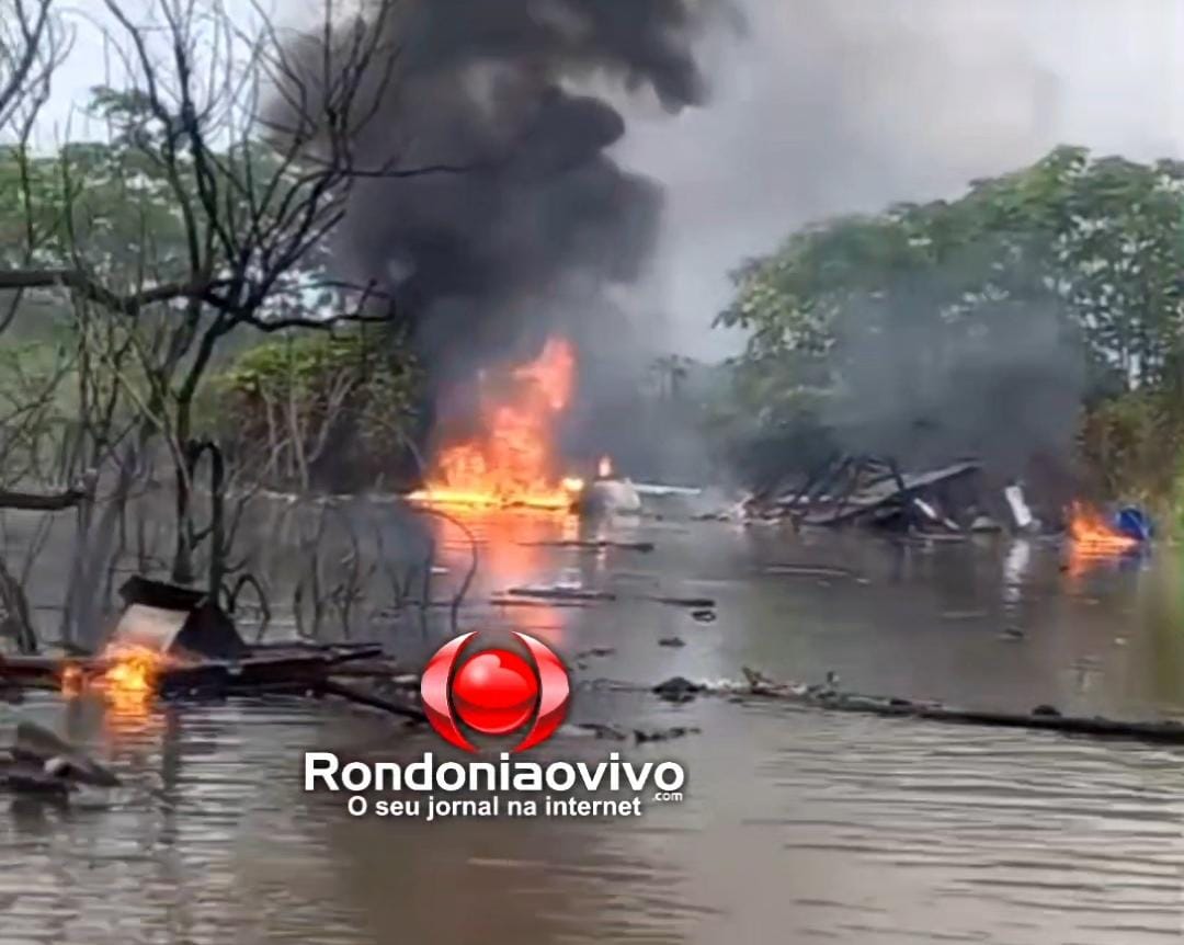 VÍDEO: Operação da PF destrói dragas no Baixo Madeira