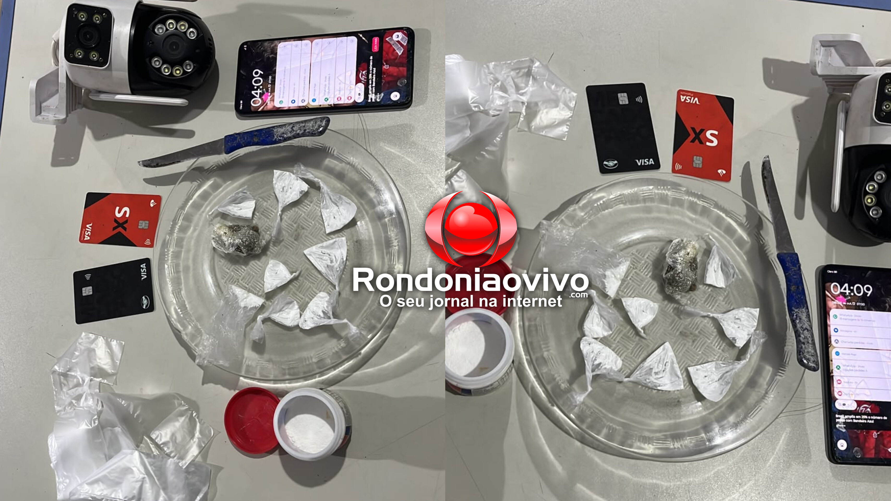 TRÁFICO DE DROGAS: 'VT do CV' é preso pela equipe do sargento Machado na zona Leste
