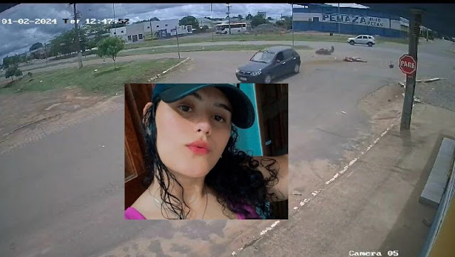 TRÁGICO: Vídeo mostra o grave acidente que levou a morte da jovem Ana Beatriz