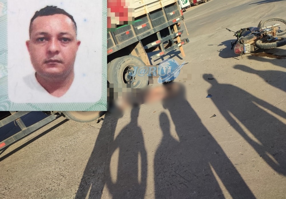 TRÁGICO: Acidente no pátio de Frigorífico resulta na morte de motociclista