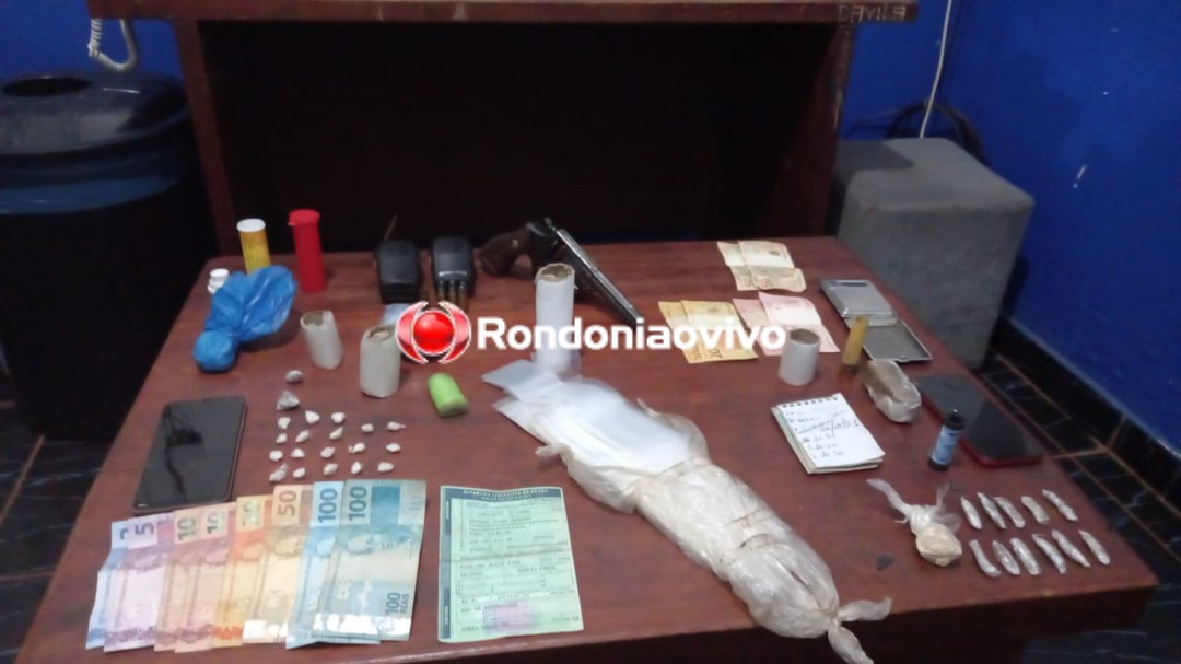 BOCA FECHADA: PM realiza operação e prende acusados de tráfico de entorpecentes armados