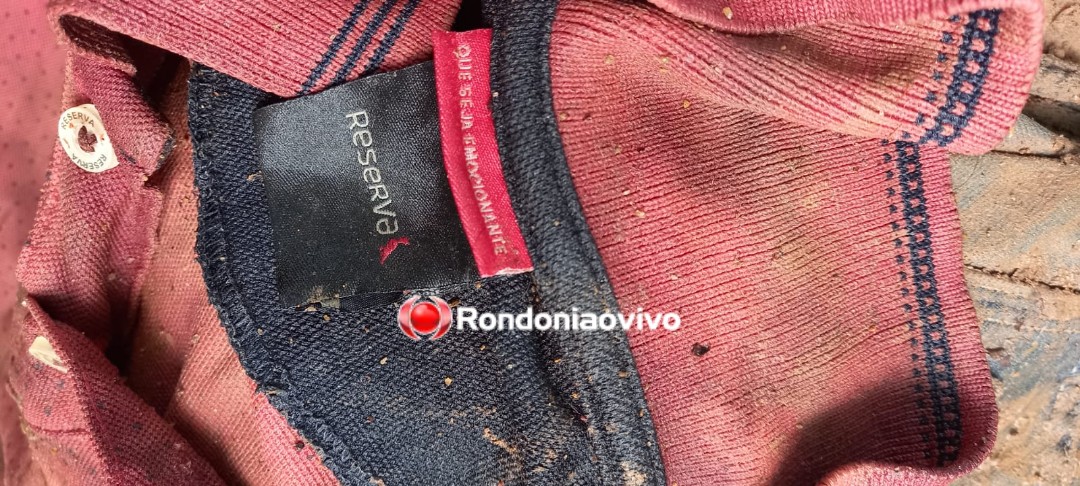 NÃO IDENTIFICADO: Homicídios divulga imagens das roupas de homem encontrado morto