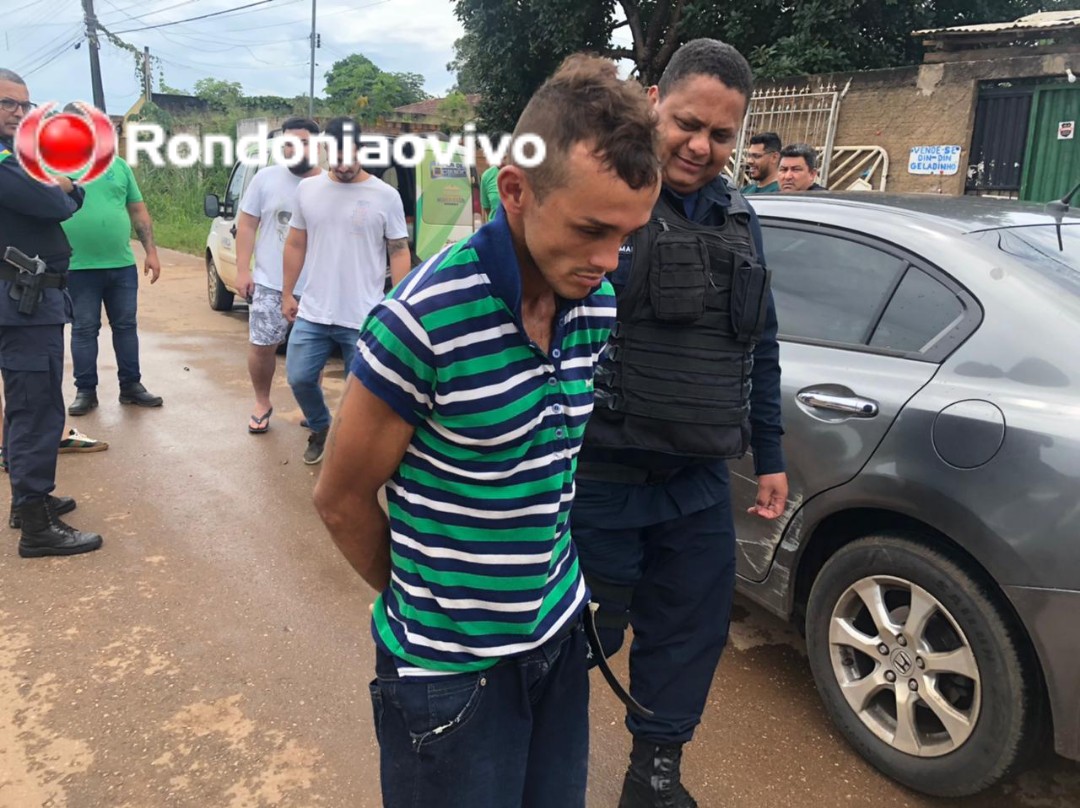 PERSEGUIDO: Policial civil prende ladrão acusado de furtar faculdade