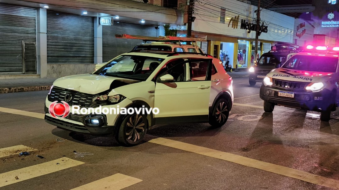 BÊBADO: Motorista causa acidente na 7 de Setembro e é preso por embriaguez