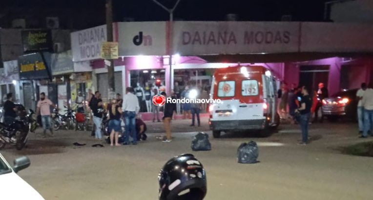 AVANÇOU: Grave acidente envolvendo motocicleta e carro na zona Sul