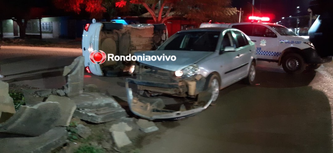 TOMBOU: Motorista embriagado avança preferencial e causa grave batida entre carros 